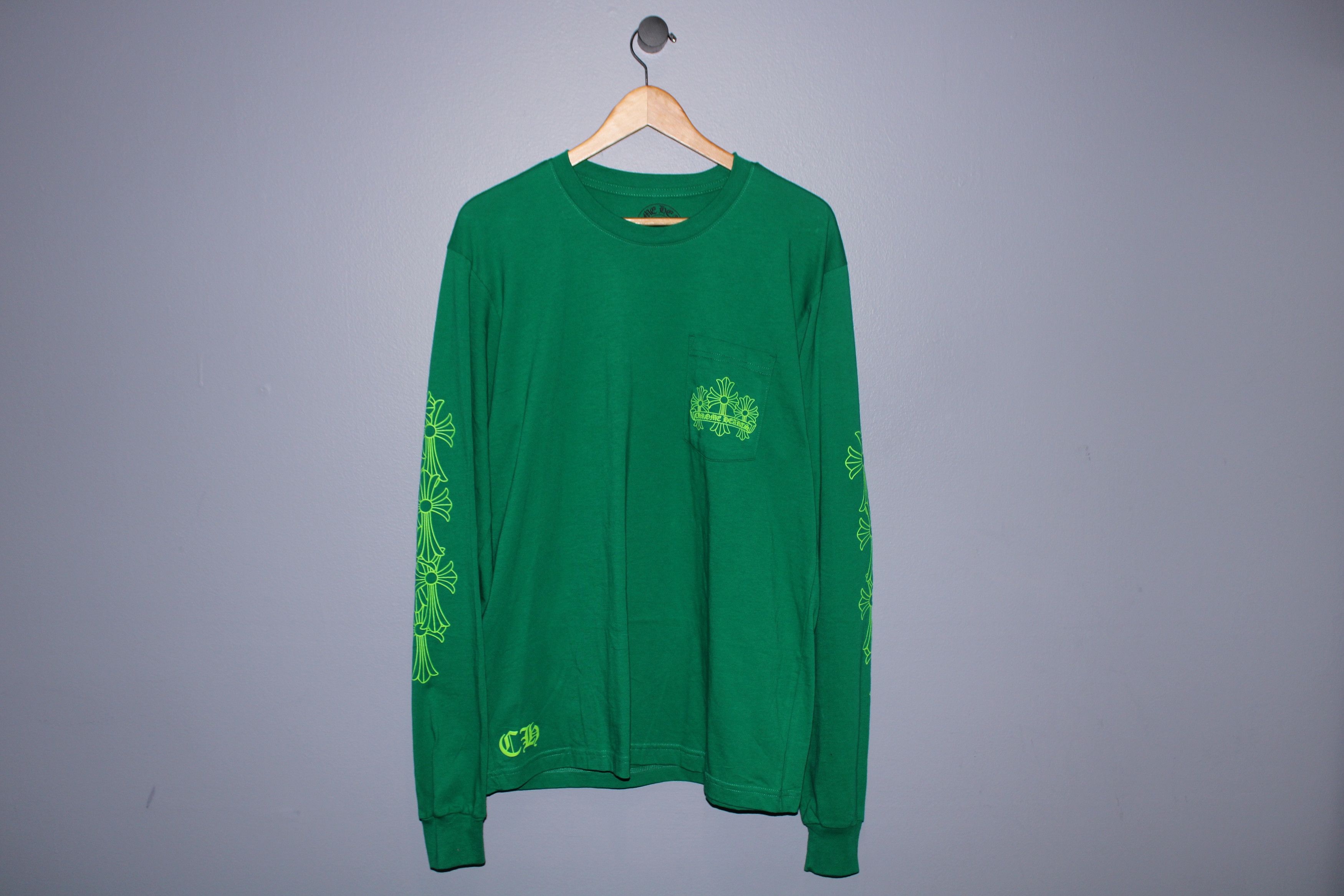 Chrome Hearts Cemetery Cross L S | Grailed