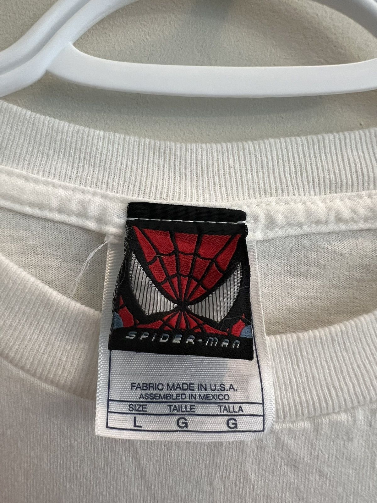 Marvel Comics × Vintage VINTAGE 2002 SPIDER-MAN MOVIE PROMO SHIRT Size US L / EU 52-54 / 3 - 2 Thumbnail