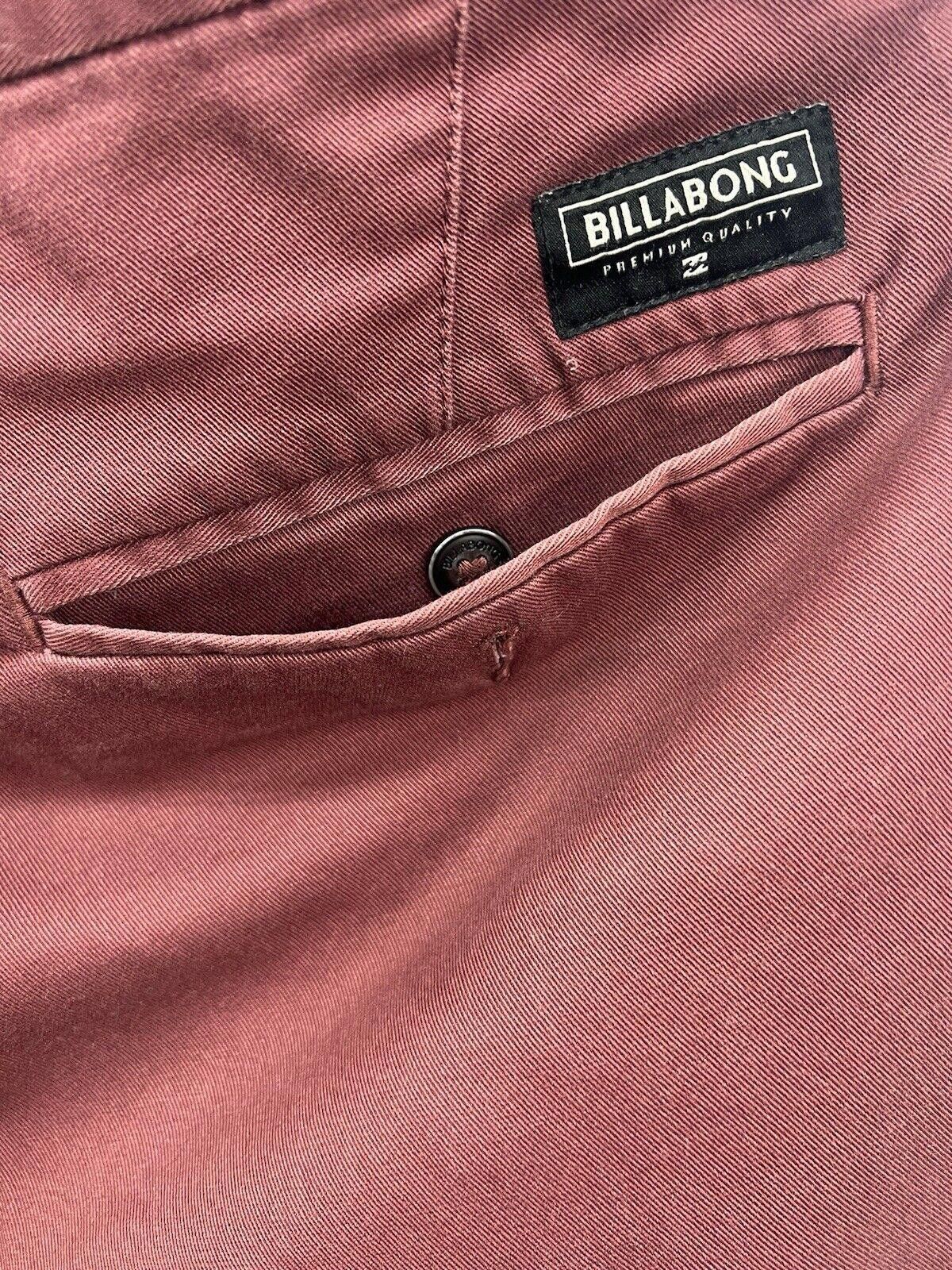 Billabong Billabong Shorts Mens 32 Burgundy Size US 32 / EU 48 - 7 Thumbnail