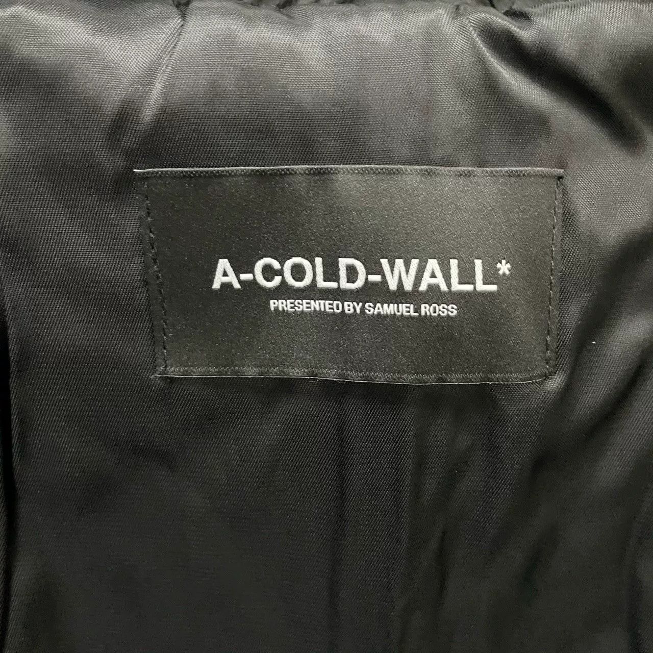 A-COLD-WALL* A-COLD-WALL Black Irregular Line Coat Size US M / EU 48-50 / 2 - 3 Thumbnail