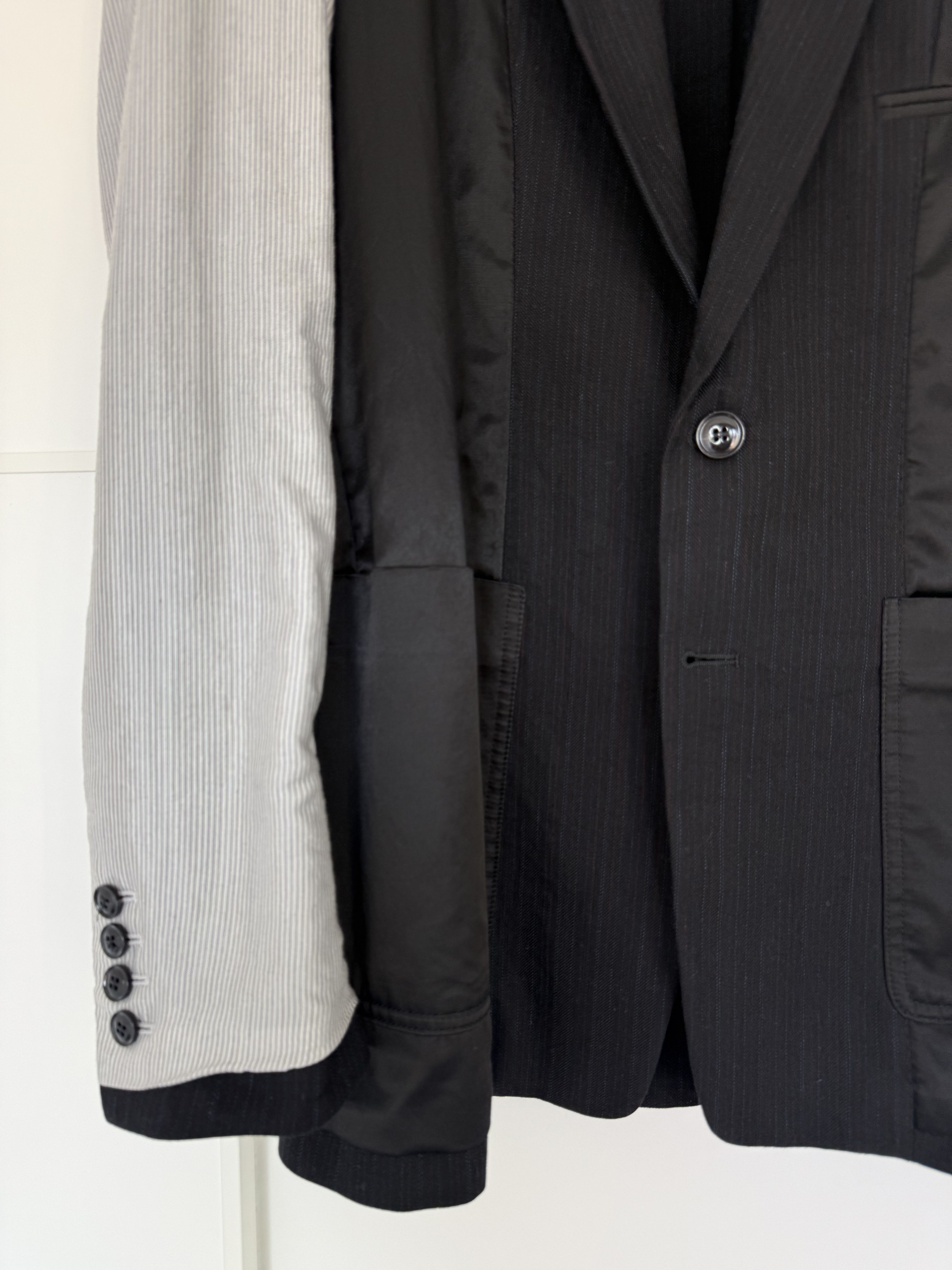 Dries Van Noten Insideout Wool Blazer Size 36R - 5 Thumbnail