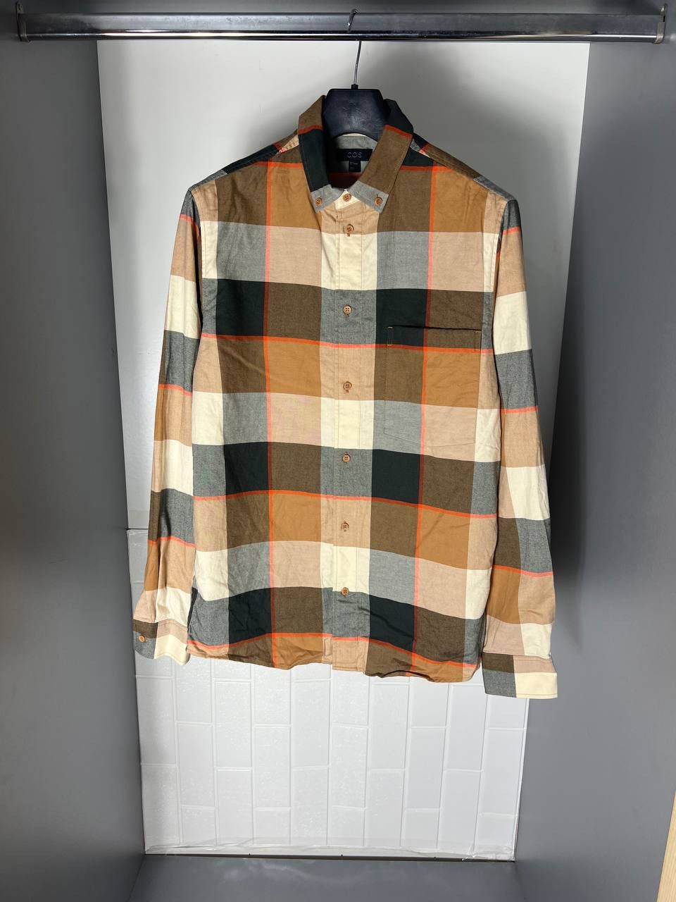 Cos VINTAGE COS FLANNEL DESIGNER CASUAL SHIRTS JAPANESE Y2K Size US S / EU 44-46 / 1 - 1 Thumbnail