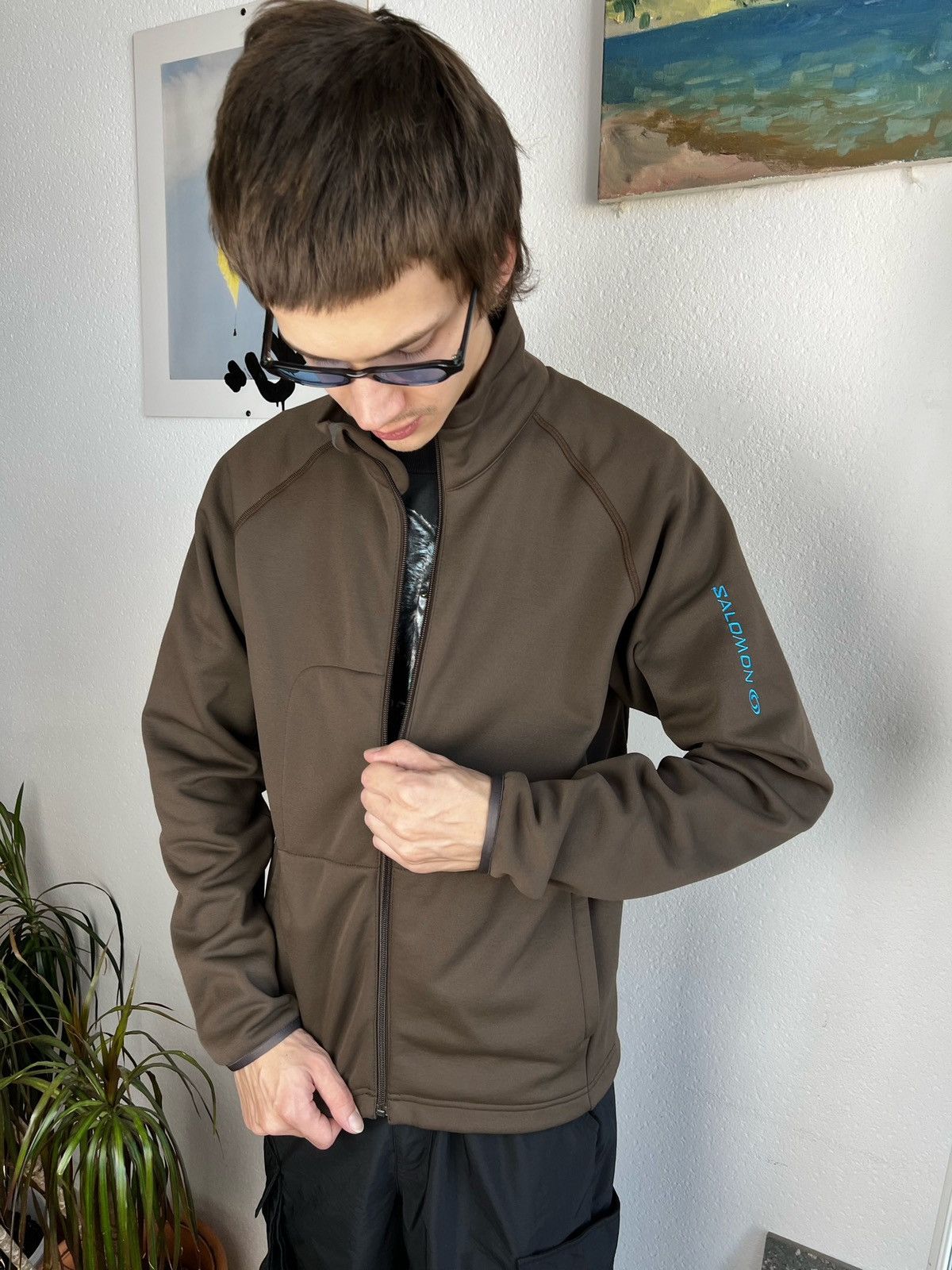 Oakley × Vintage Vintage Salomon Zip Fleece Size US S / EU 44-46 / 1 - 2 Thumbnail