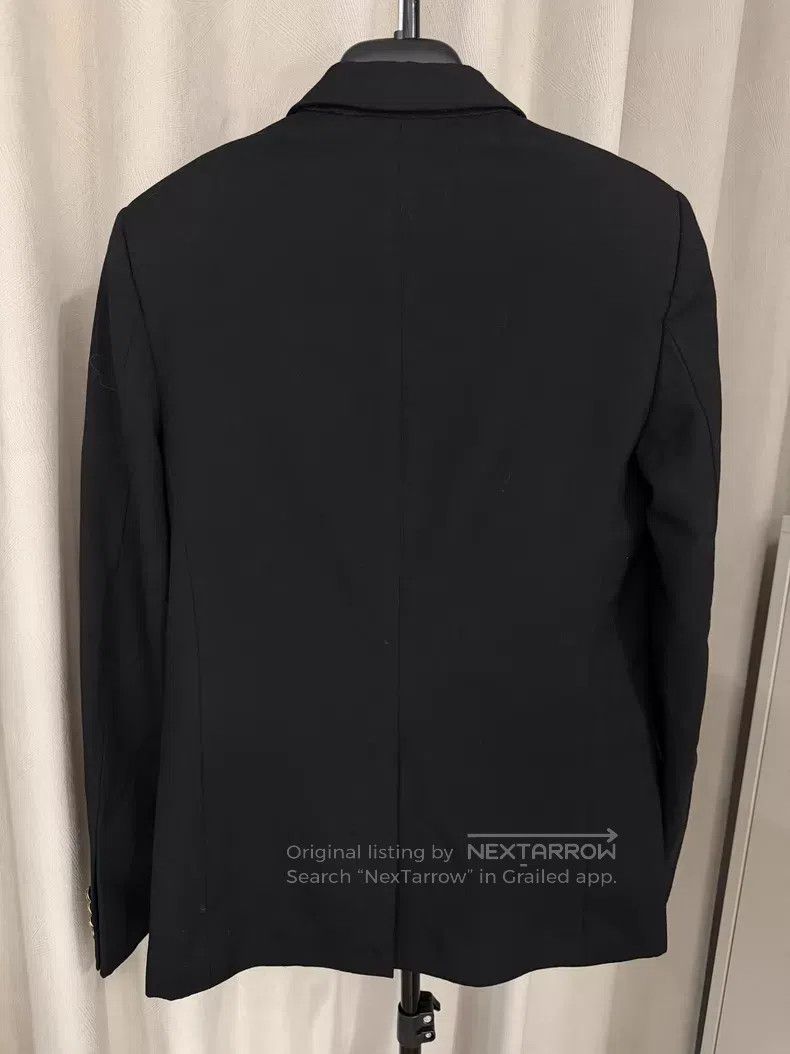 Saint Laurent Paris Saint Laurent Paris Golden Button Black Wool Business Suit Size US S / EU 44-46 / 1 - 3 Thumbnail