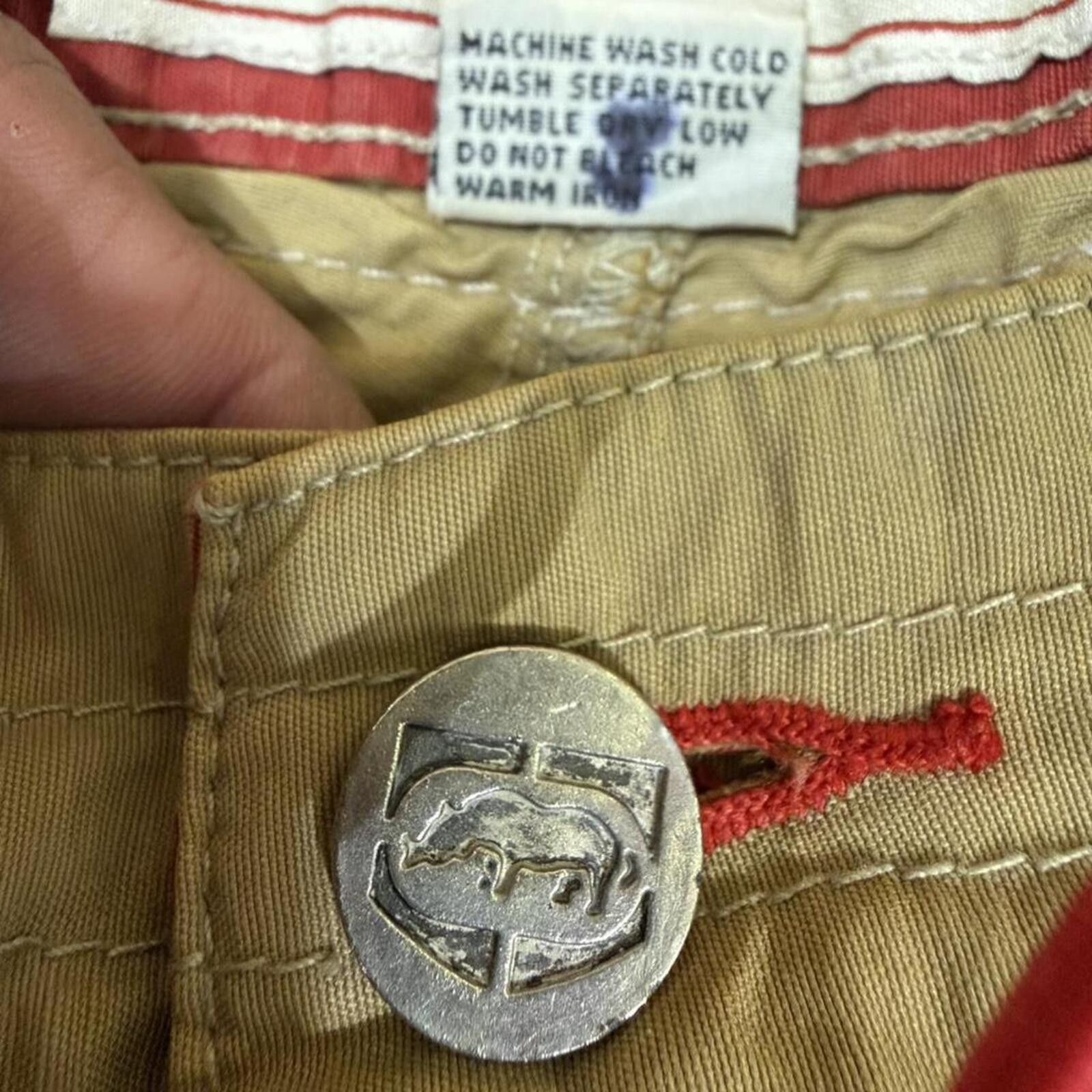 Ecko Unltd. Ecko Unltd. khaki cargo pants with adjustable waist Size US 32 / EU 48 - 6 Thumbnail