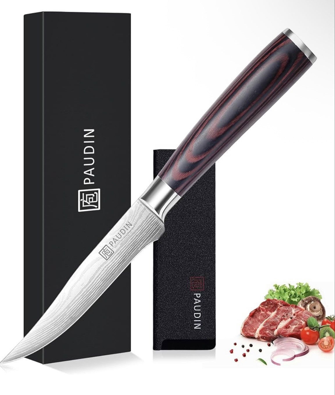 Other Utility Knife 5 Inch Kitchen Knife, Ultra Sharp High Carbon Size ONE SIZE - 1 Thumbnail