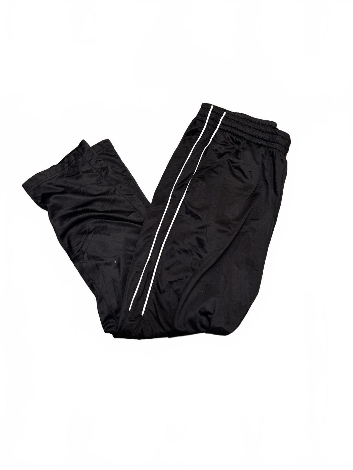 Tek Gear Tek Gear Men's Track Pants - XL - Black with White Stripes Size US 36 / EU 52 - 2 Thumbnail