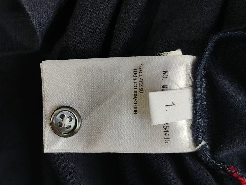 Thom Browne Thom Browne Dark blue round neck long sleeves Size US S / EU 44-46 / 1 - 6 Thumbnail