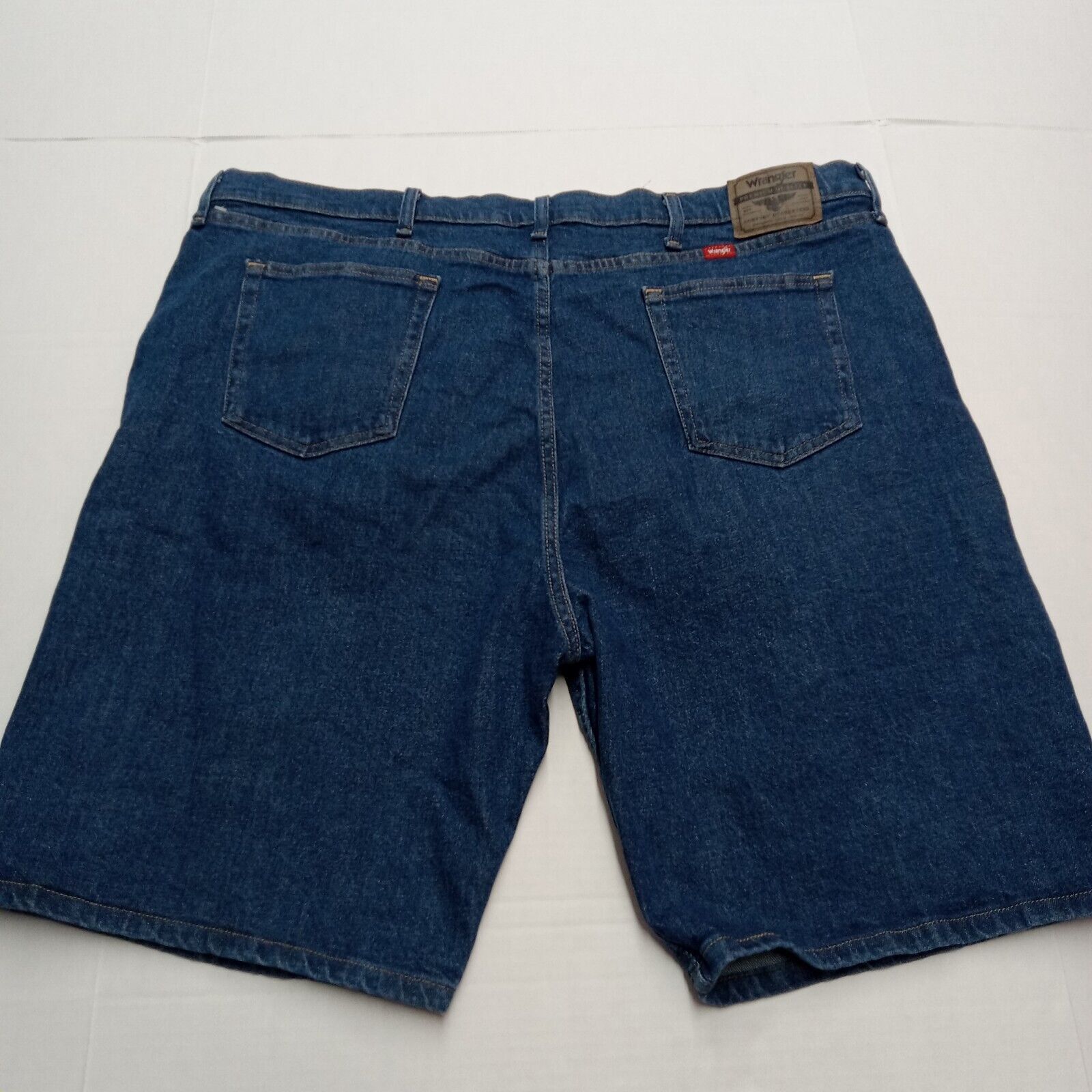 Wrangler Wrangler Five Star Carpenter Flex Denim Shorts Men's 46 Blue Size US 44 / EU 60 - 4 Thumbnail