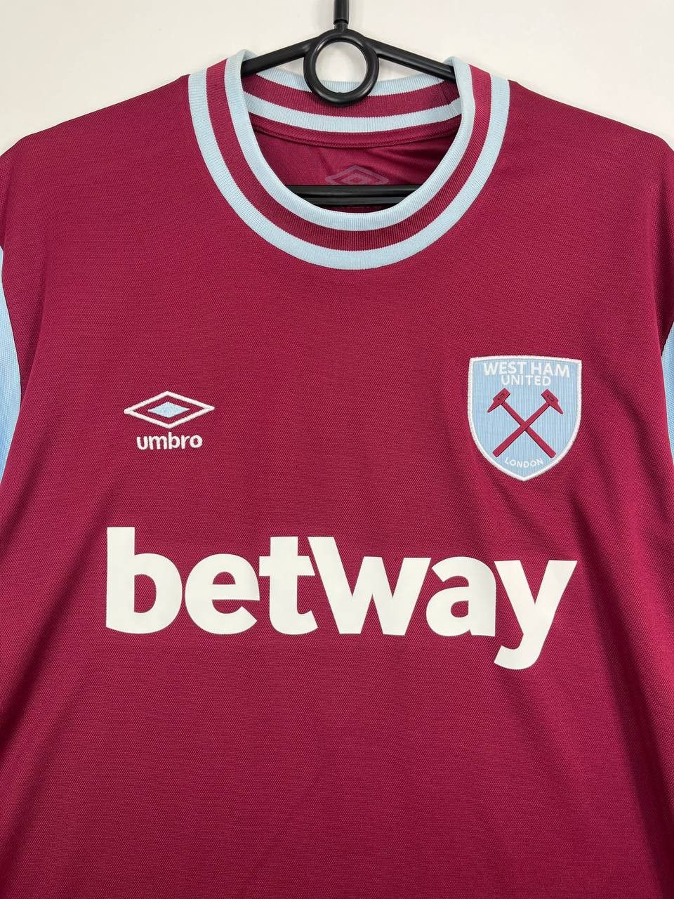Umbro West Ham United Kudu #14 2023 Home Football Shirt Umbro XL Size US XL / EU 56 / 4 - 2 Thumbnail