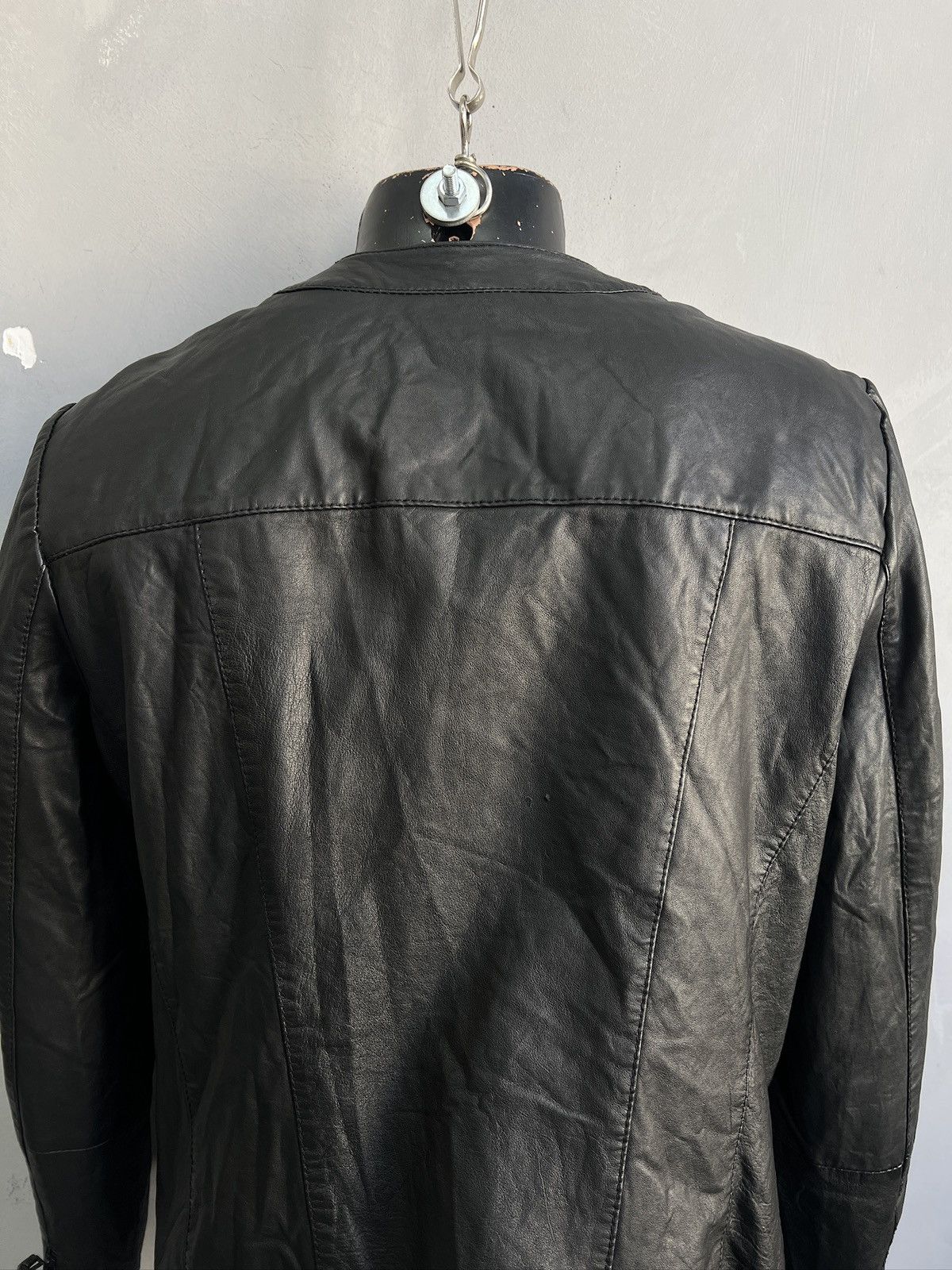 14th Addiction Gothic biker style y2k black leather jacket 14th addiction Size US M / EU 48-50 / 2 - 8 Thumbnail