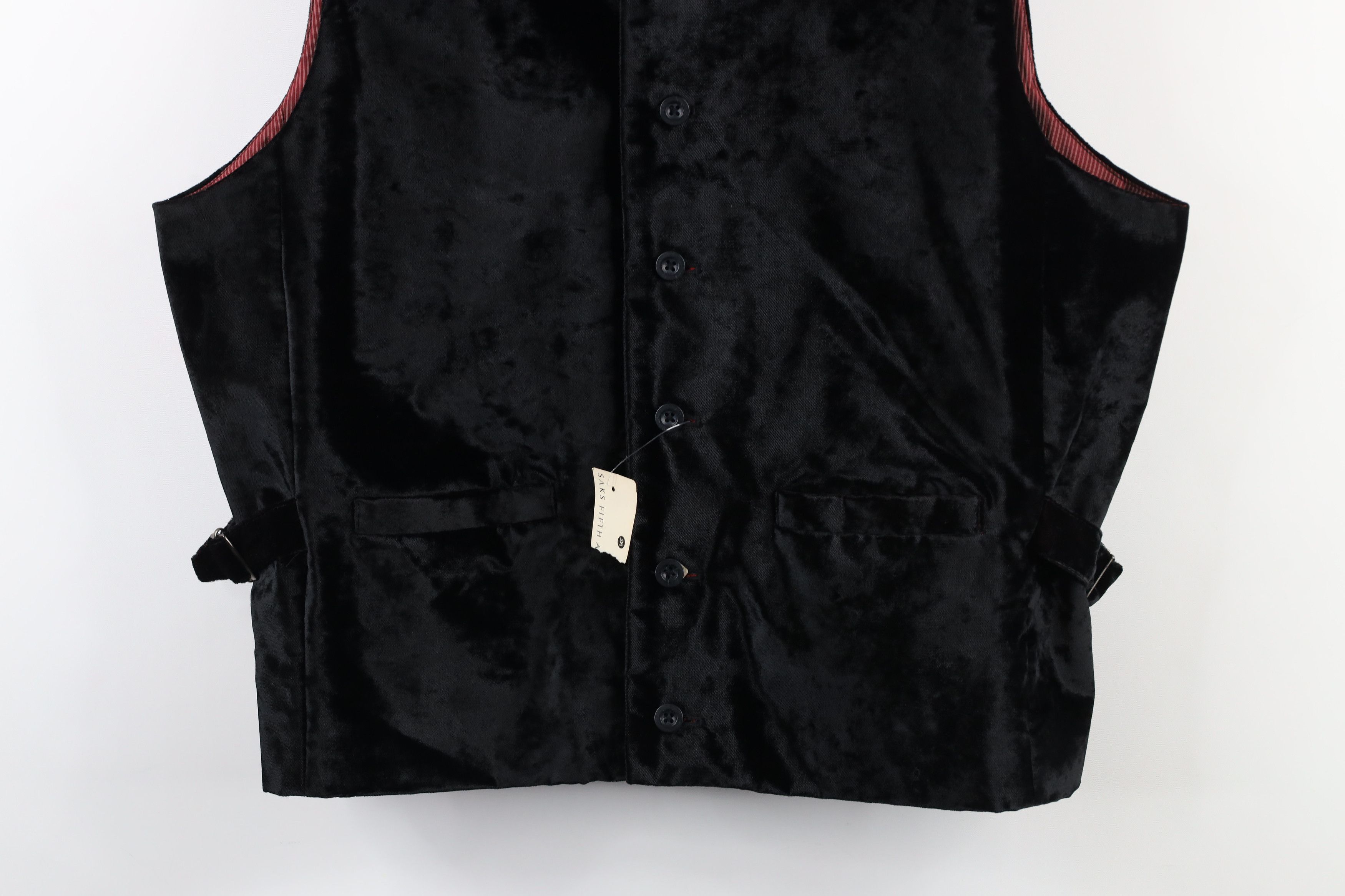 Vintage Deadstock Vintage 90s Streetwear Side Buckle Vest Jacket Size US XL / EU 56 / 4 - 3 Thumbnail