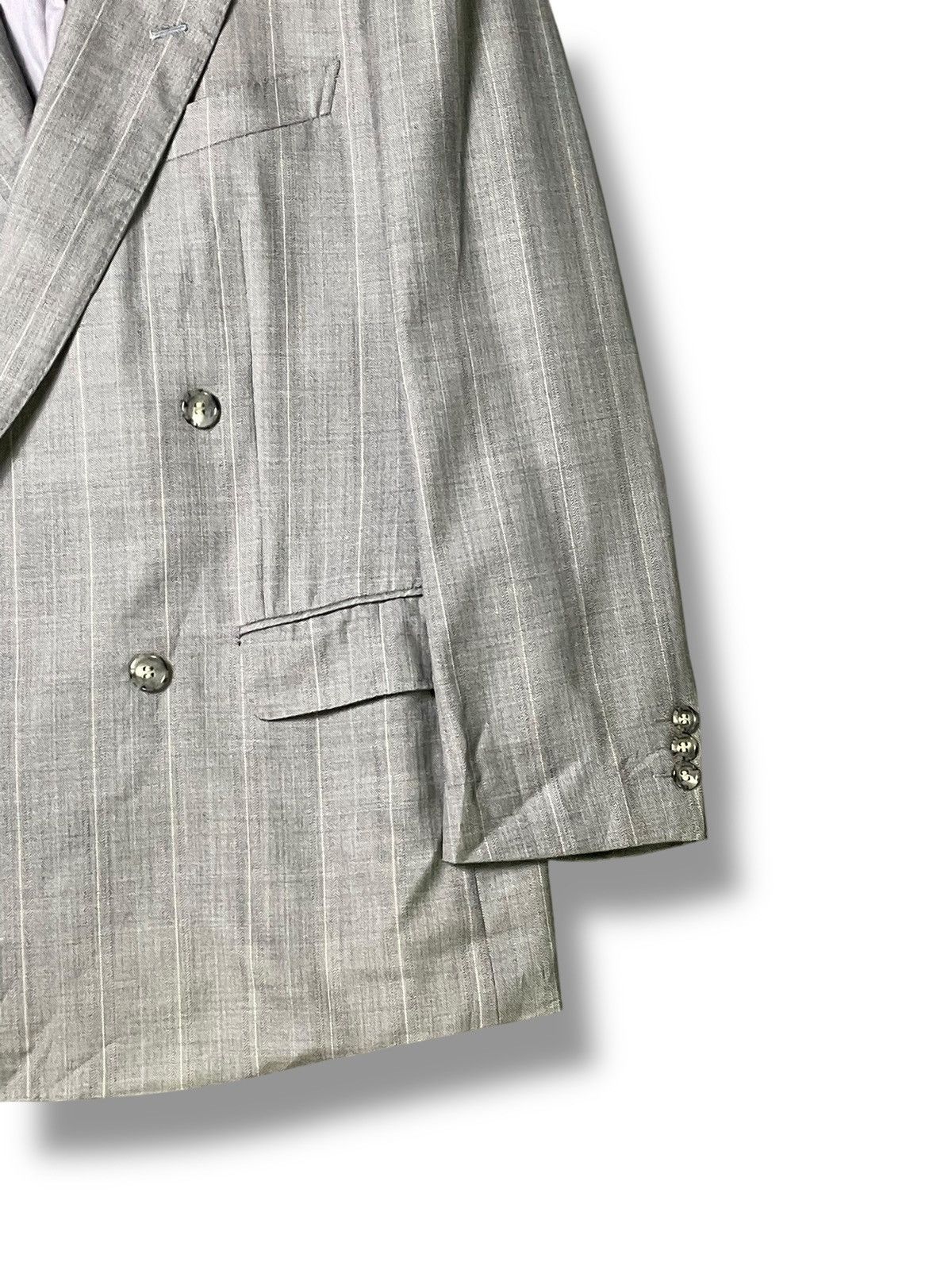 Designer × Vintage × Yves Saint Laurent Yves Saint Laurent Double Breasted Blazer (49) Size US XS / EU 42 / 0 - 5 Thumbnail
