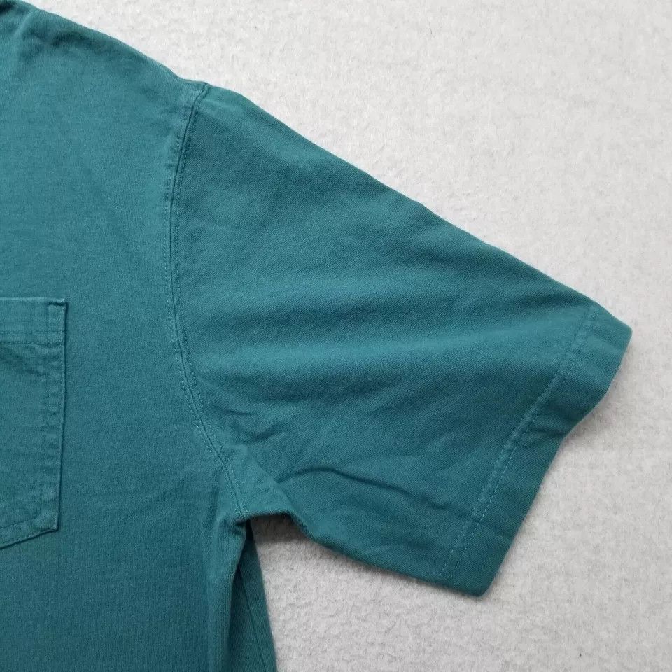 Duluth Trading Company Duluth Trading Shirt Mens Large Green Short Sleeve Crew Neck Size US L / EU 52-54 / 3 - 3 Thumbnail