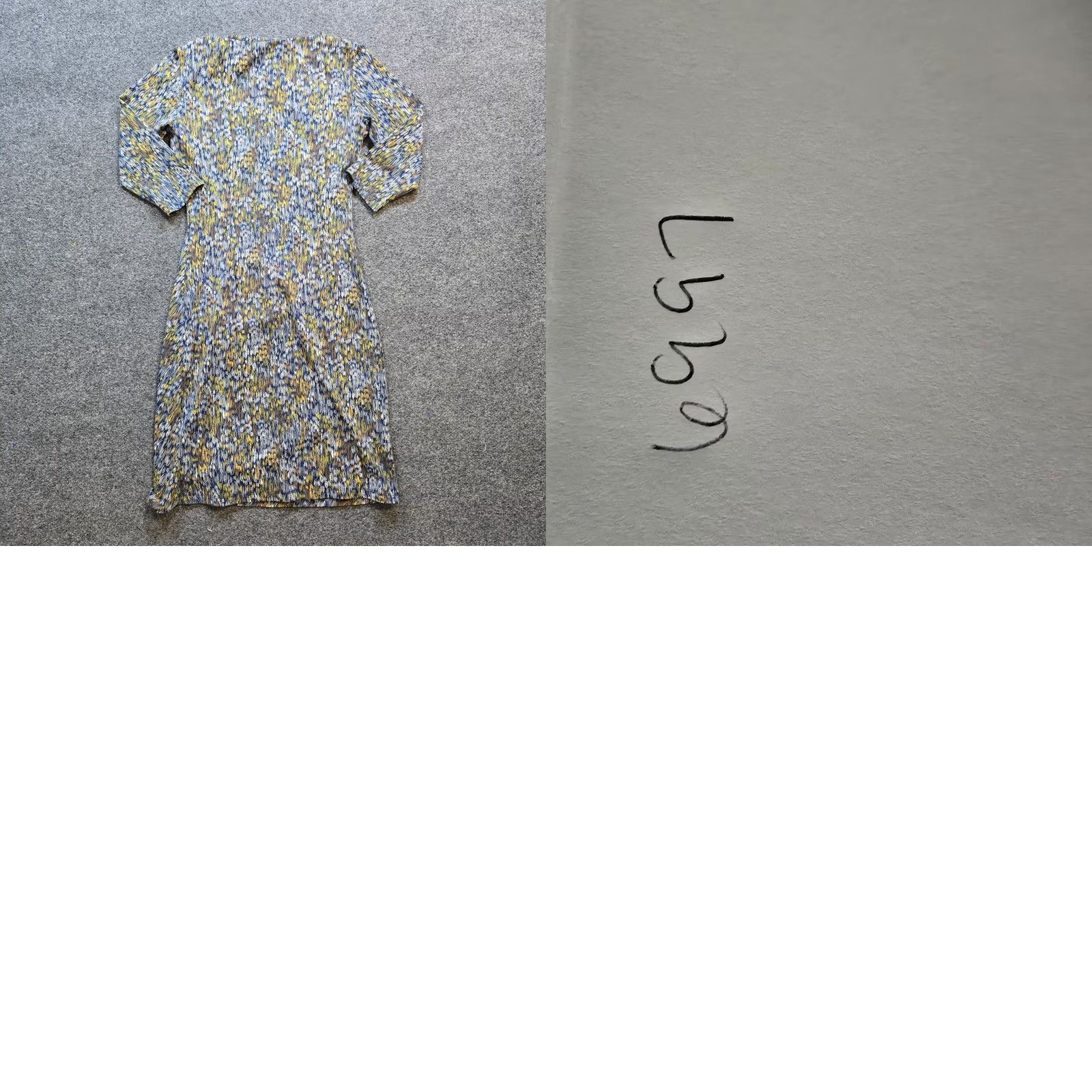 J.McLaughlin J McLaughlin Dress Womens XS Blue Green Catalina Cloth Stretch Casual Capsule Blue Womens Dress XS Size XS / US 0-2 / IT 36-38 - 8 Thumbnail