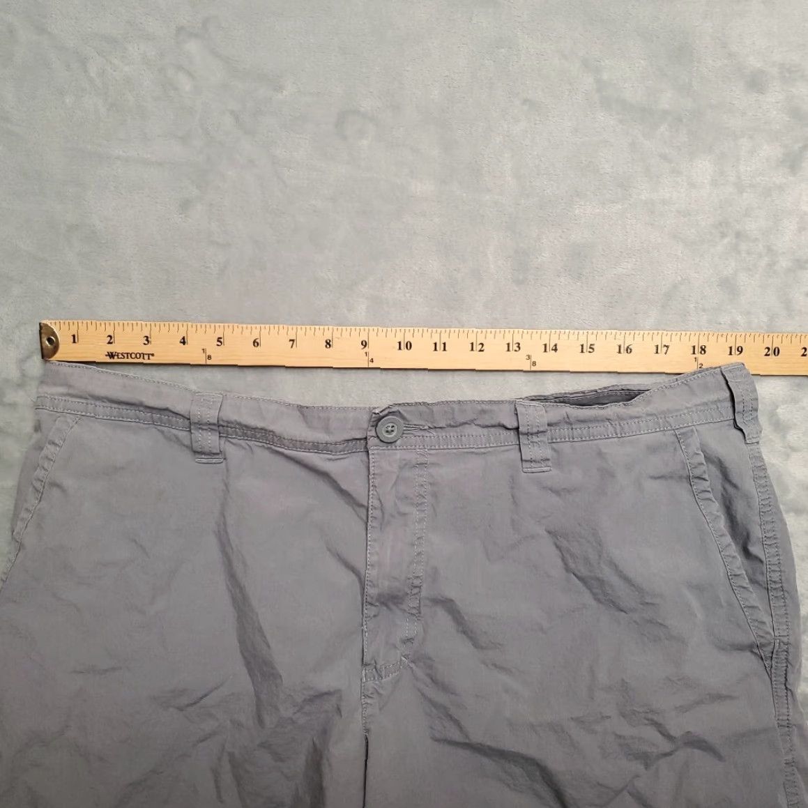 Vintage Columbia Shorts Men 38x86 Gray 100% Cotton Lightweight Hiking Outdoors Casual Size US 38 / EU 54 - 7 Thumbnail