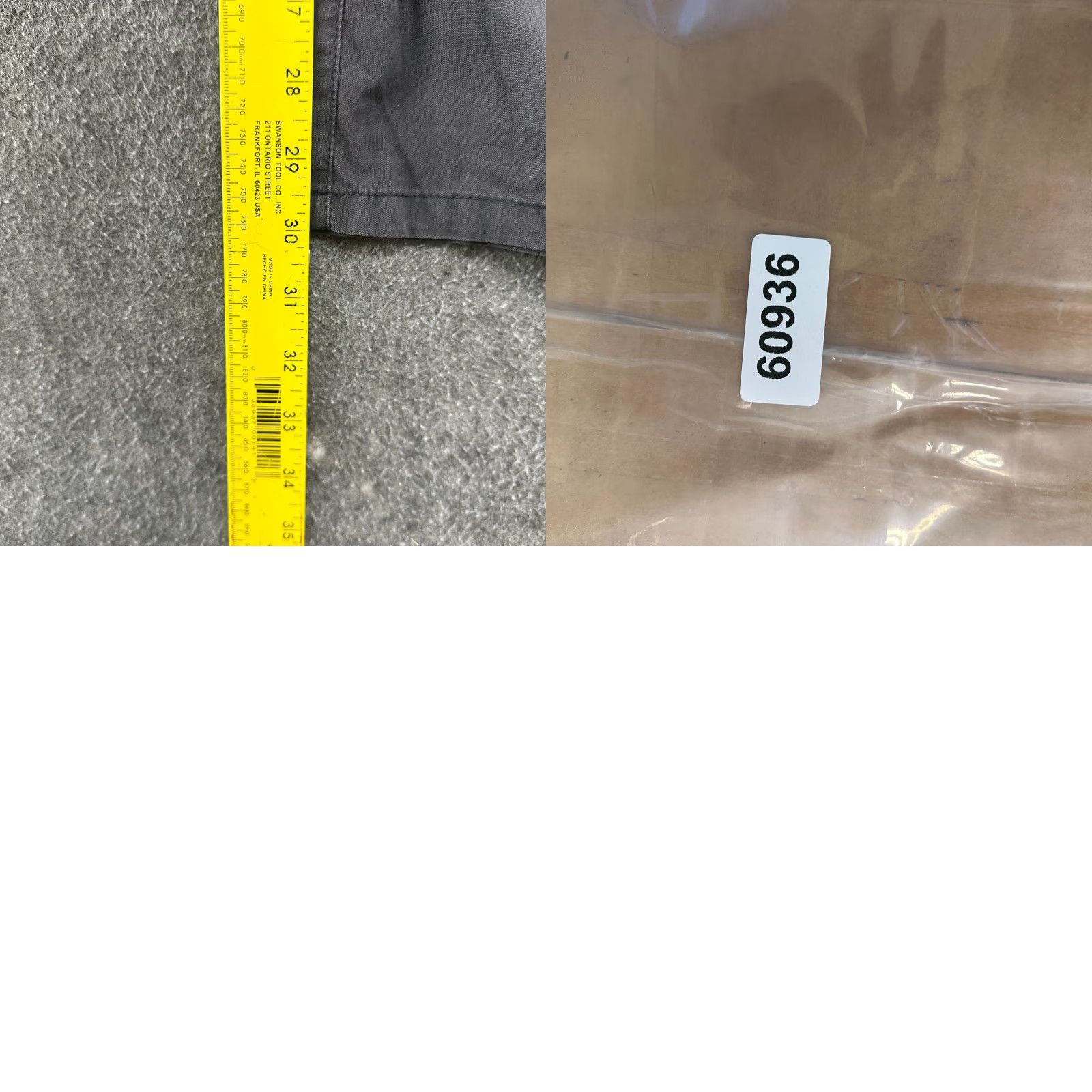 Vintage Kuhl Pants Mens 34x30 Grey Carpenter Straight Cotton Nylon Stretch Hiking Pants Mens Regular 90s Logo USA Vietnam Grey Size US 34 / EU 50 - 9 Thumbnail