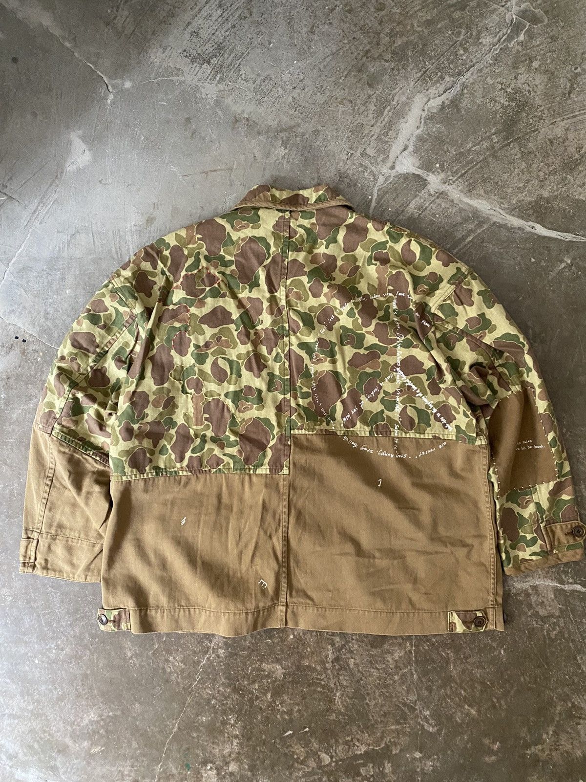 Porter Classic Porter Classic Hand Work Camo Fatigue Jacket Kapital Visvim Size US L / EU 52-54 / 3 - 9 Thumbnail