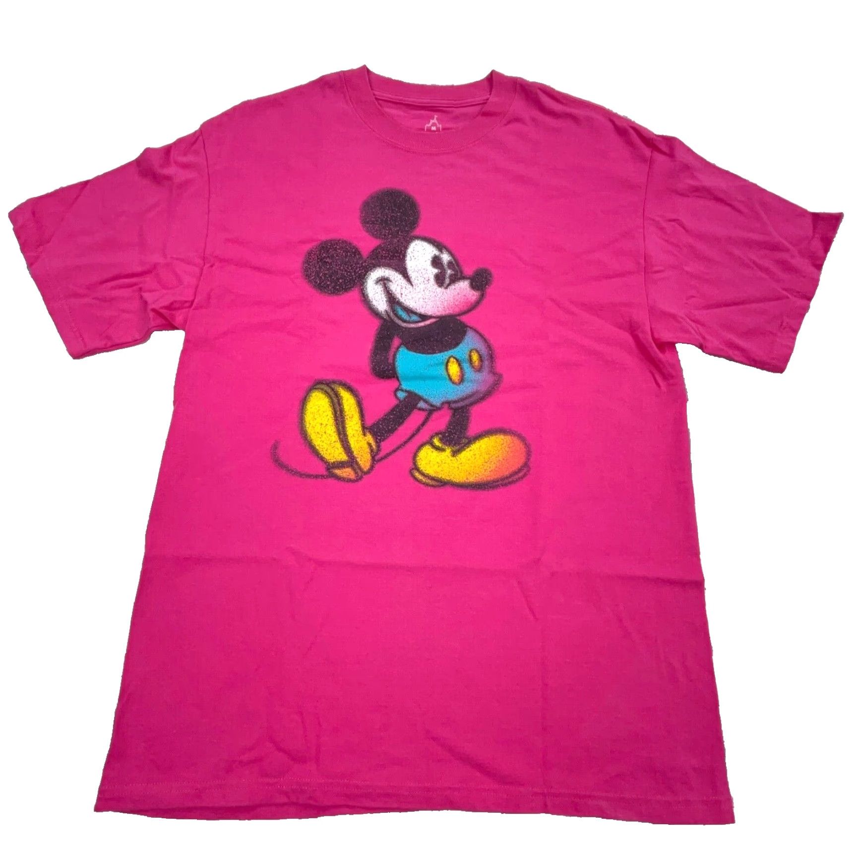 Disney Disney Shirt Women Medium Pink Mickey Mouse Land Resort Walt World Retro Top Tee Size M / US 6-8 / IT 42-44 - 2 Thumbnail