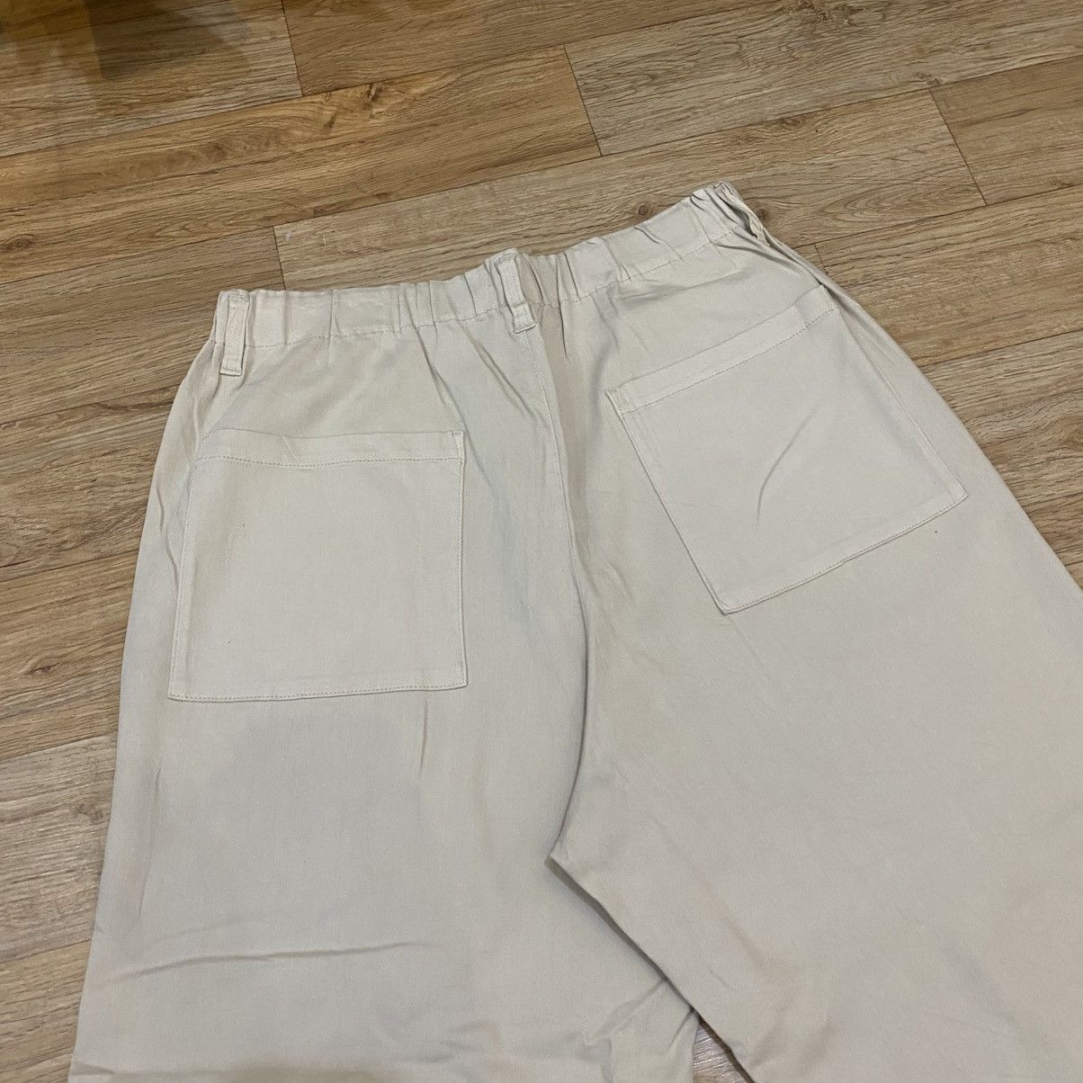 Issey Miyake 90s Plantation By Issey Miyake Cream Baggy Pants Size US 29 - 6 Thumbnail