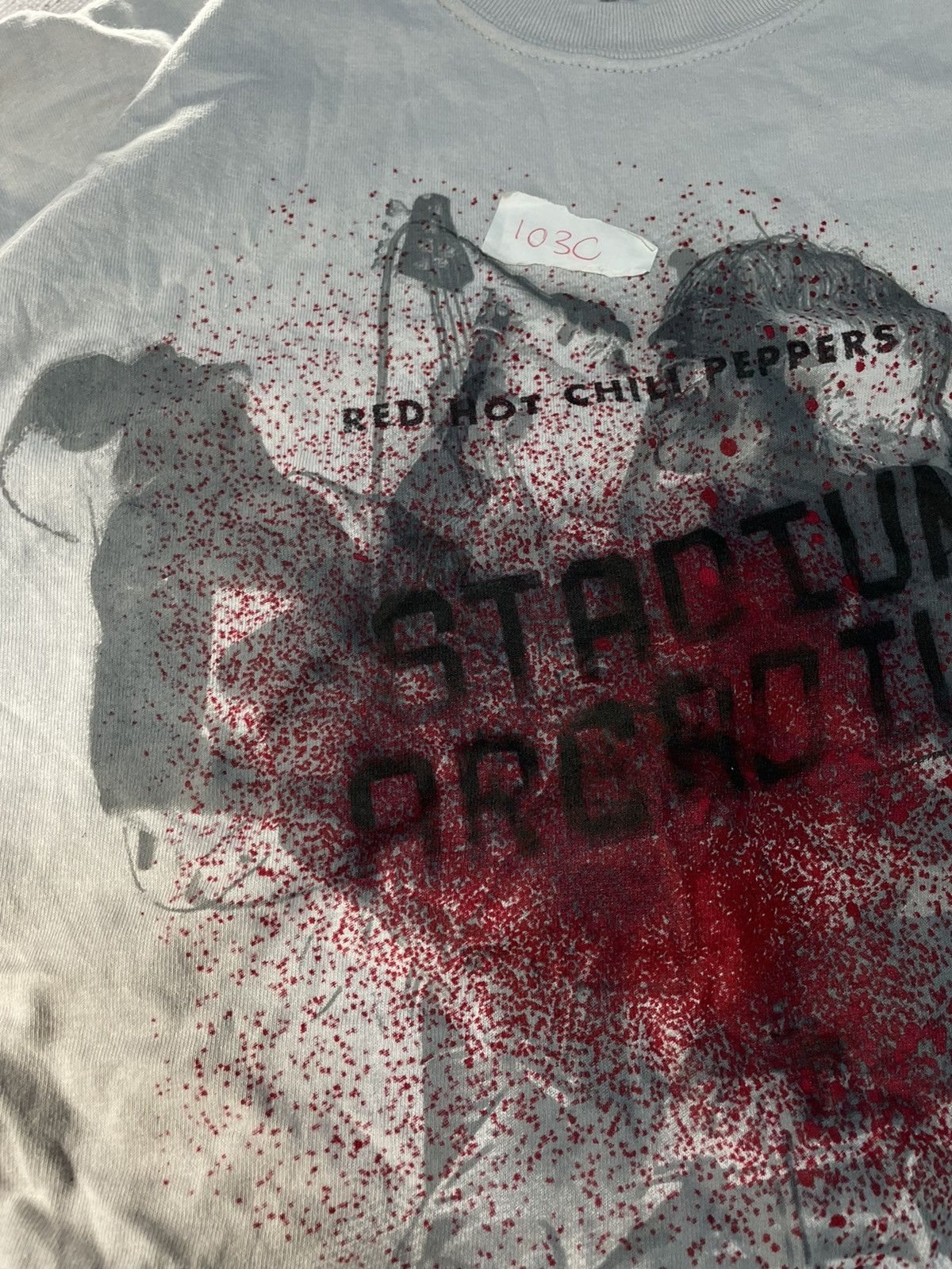 Band Tees Vintage RHCP Stadium Arcadium Rock Tour Band Tee Size US XL / EU 56 / 4 - 3 Thumbnail