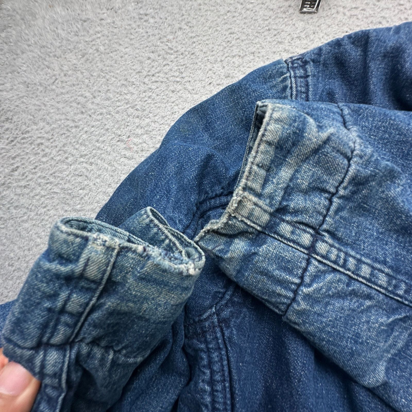 Other VTG 50s 60s Wards Power House Montgomery Denim Jacket Small Size US S / EU 44-46 / 1 - 7 Thumbnail