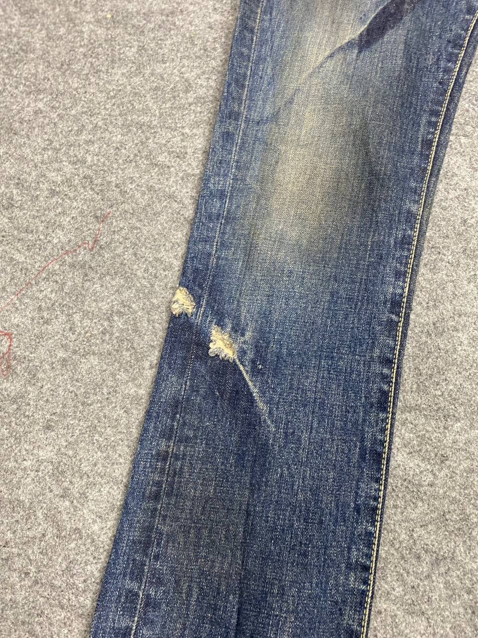 Japanese Brand vintage rodeo crown japanese brands distressed denim Size 31" - 9 Thumbnail