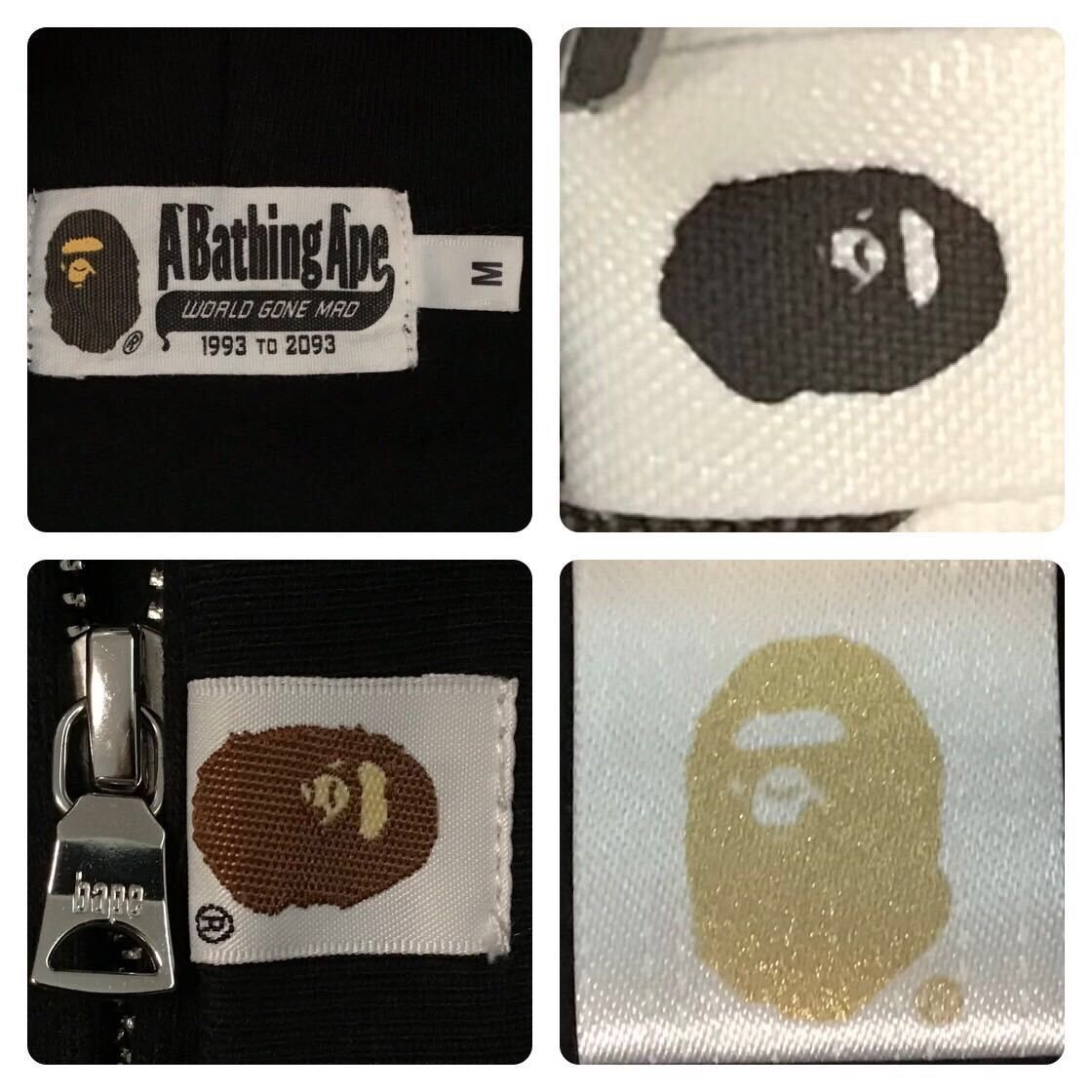 Bape BAPE Motor sport full zip hoodie a bathing ape Size US M / EU 48-50 / 2 - 9 Thumbnail