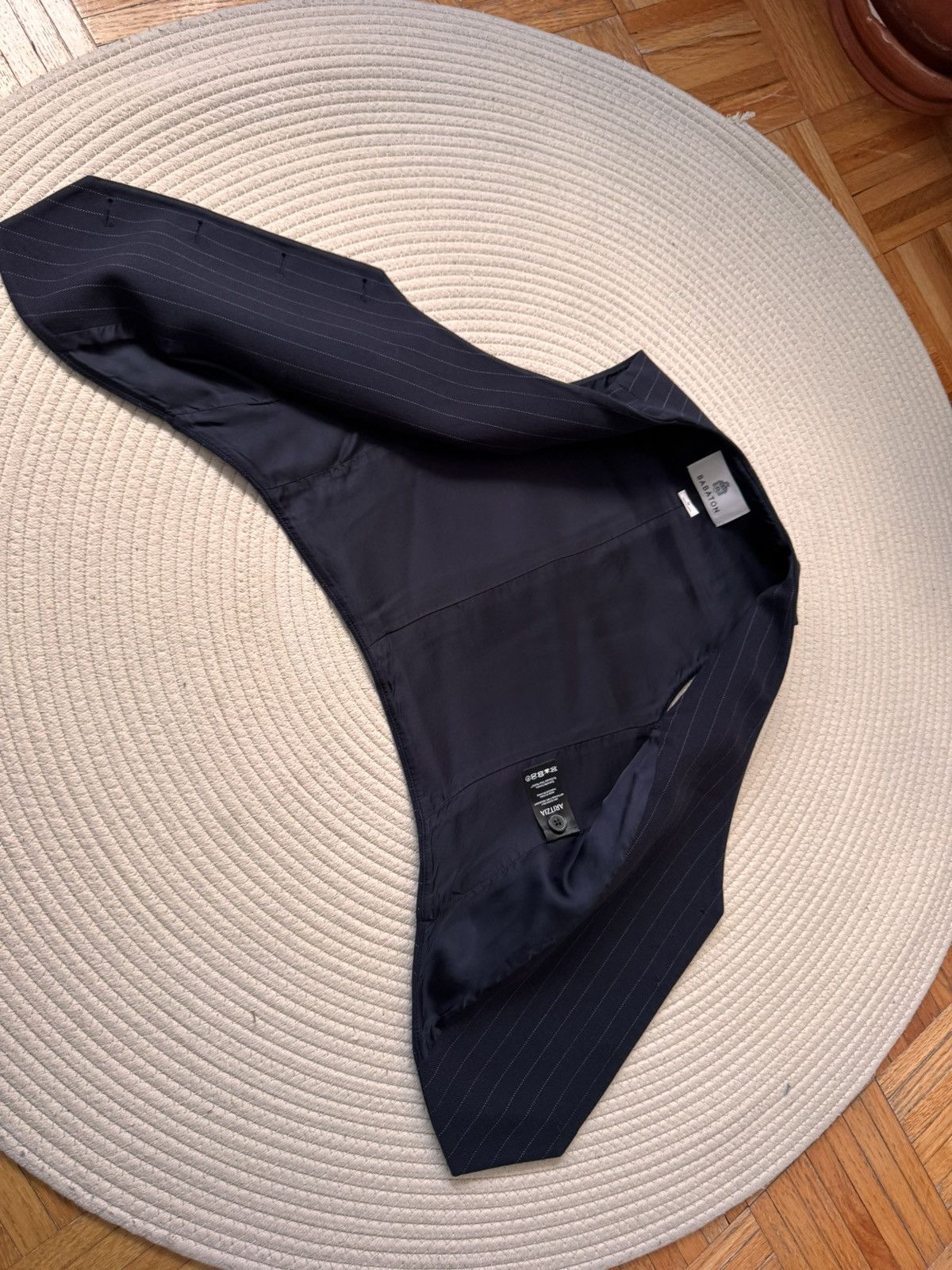 Aritzia aritzia deniro vest navy stripe size 0 Size XS / US 0-2 / IT 36-38 - 3 Thumbnail