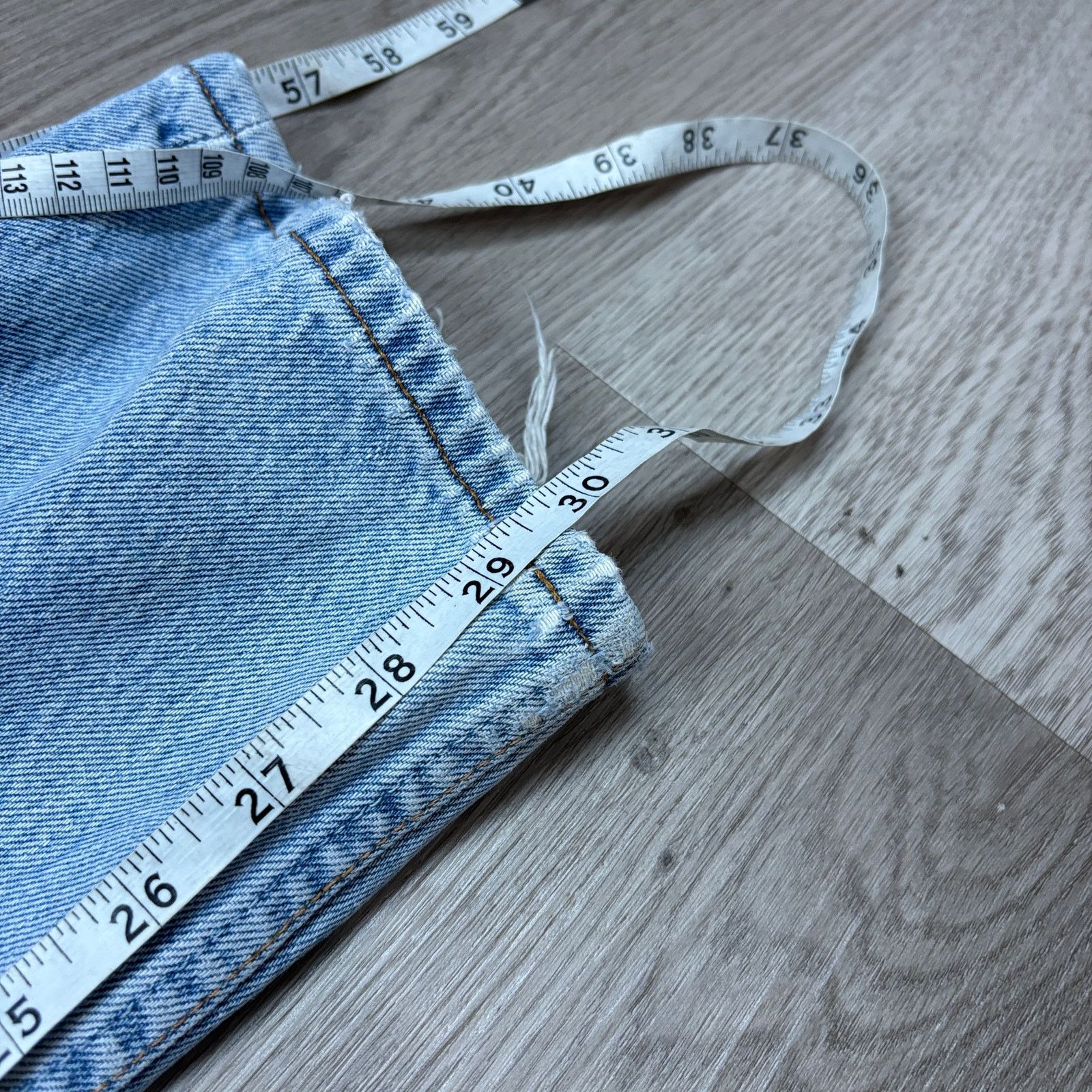 Levi's × Vintage Vintage 90s Levi's 501 Straight Leg Jeans Men's 33x30 Size US 33 - 10 Thumbnail