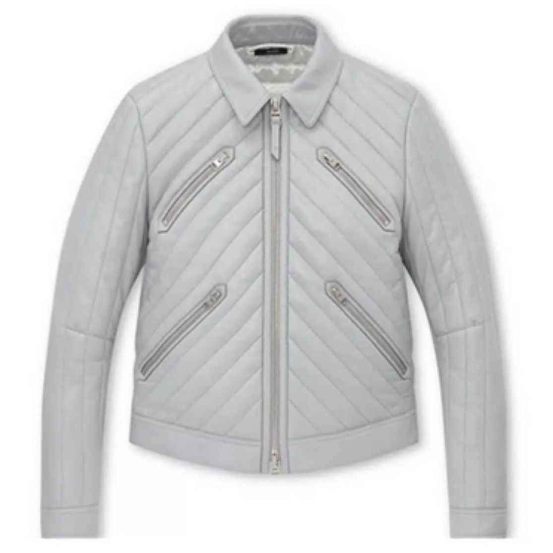 Tom Ford Tom Ford Quilted Leather Jacket Size US M / EU 48-50 / 2 - 1 Thumbnail