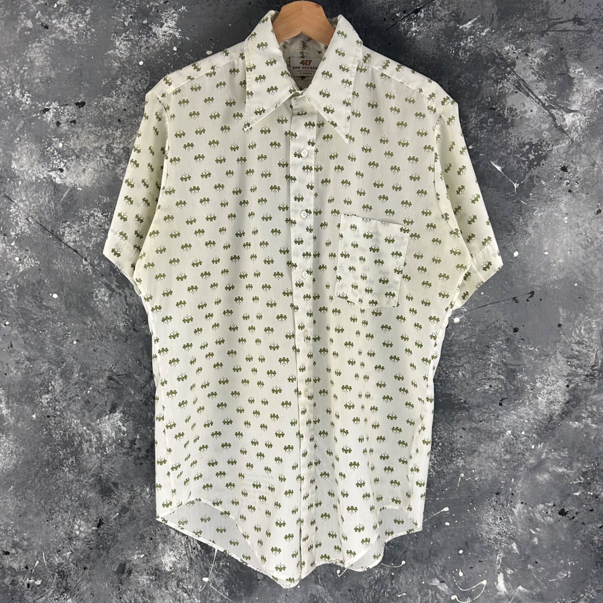 Van Heusen Vintage 1970’s Van Heusen button up shirt Size US L / EU 52-54 / 3 - 1 Thumbnail