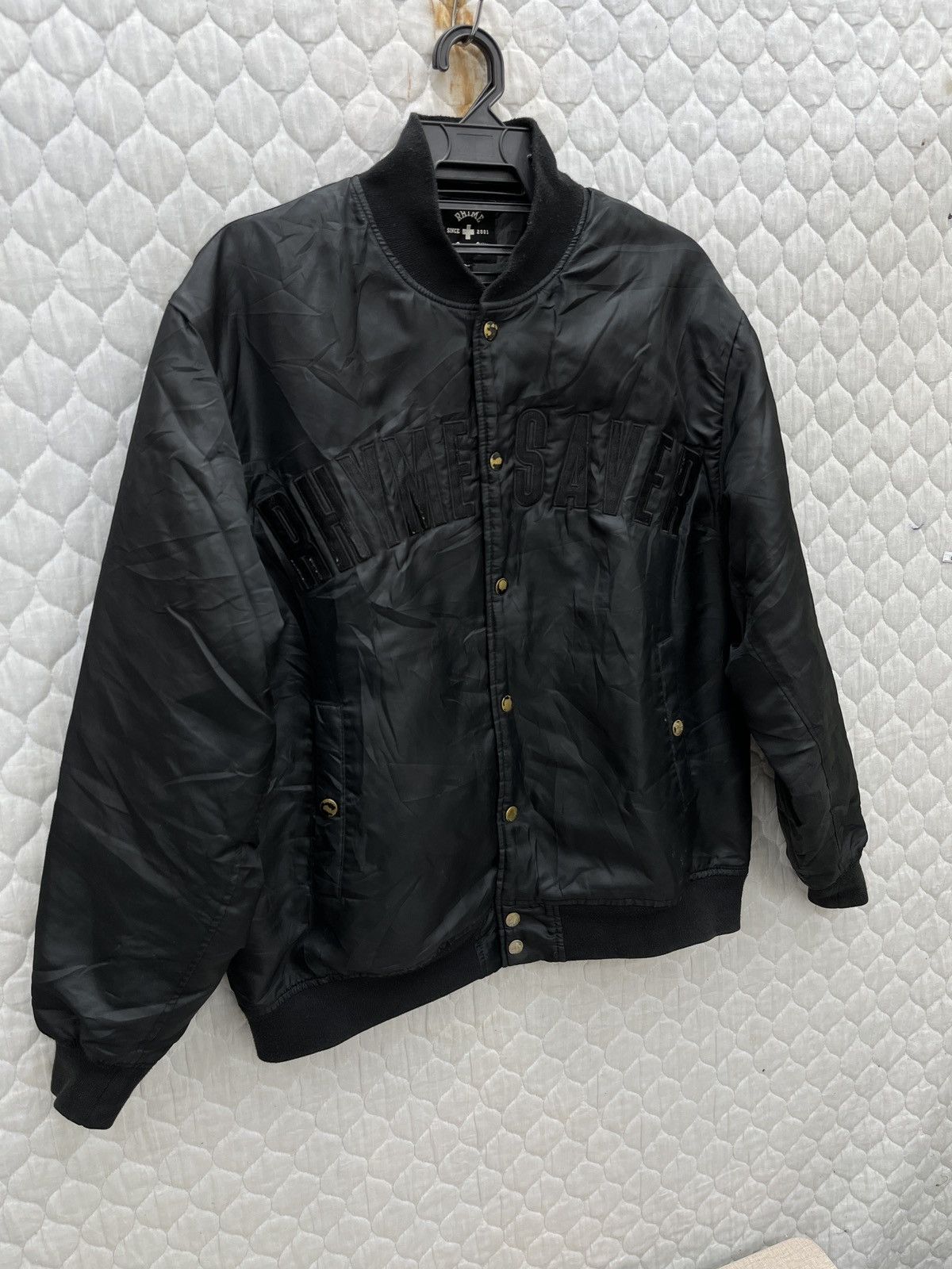 Japanese Brand 🔥🔥🔥ARCHIVE RHYME SAVER VARSITY JACKET Size US M / EU 48-50 / 2 - 2 Thumbnail