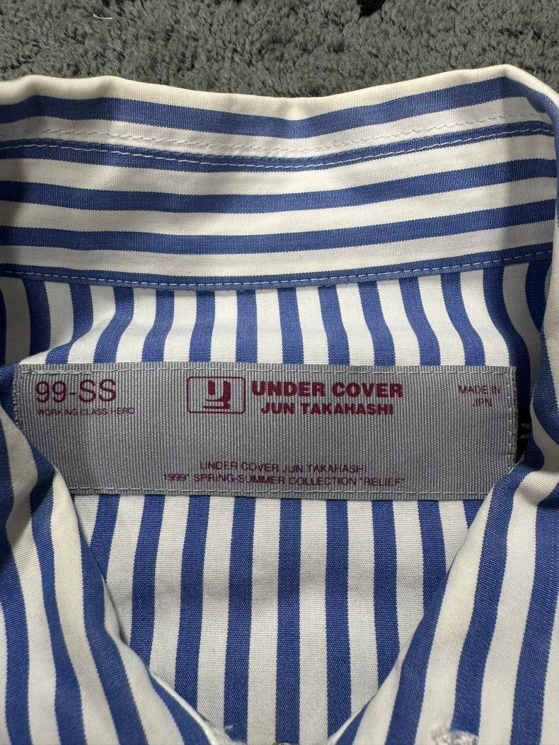Undercover Undercover 99ss Groupie Striped Jacket 2504-Nextarrow Size US M / EU 48-50 / 2 - 3 Thumbnail