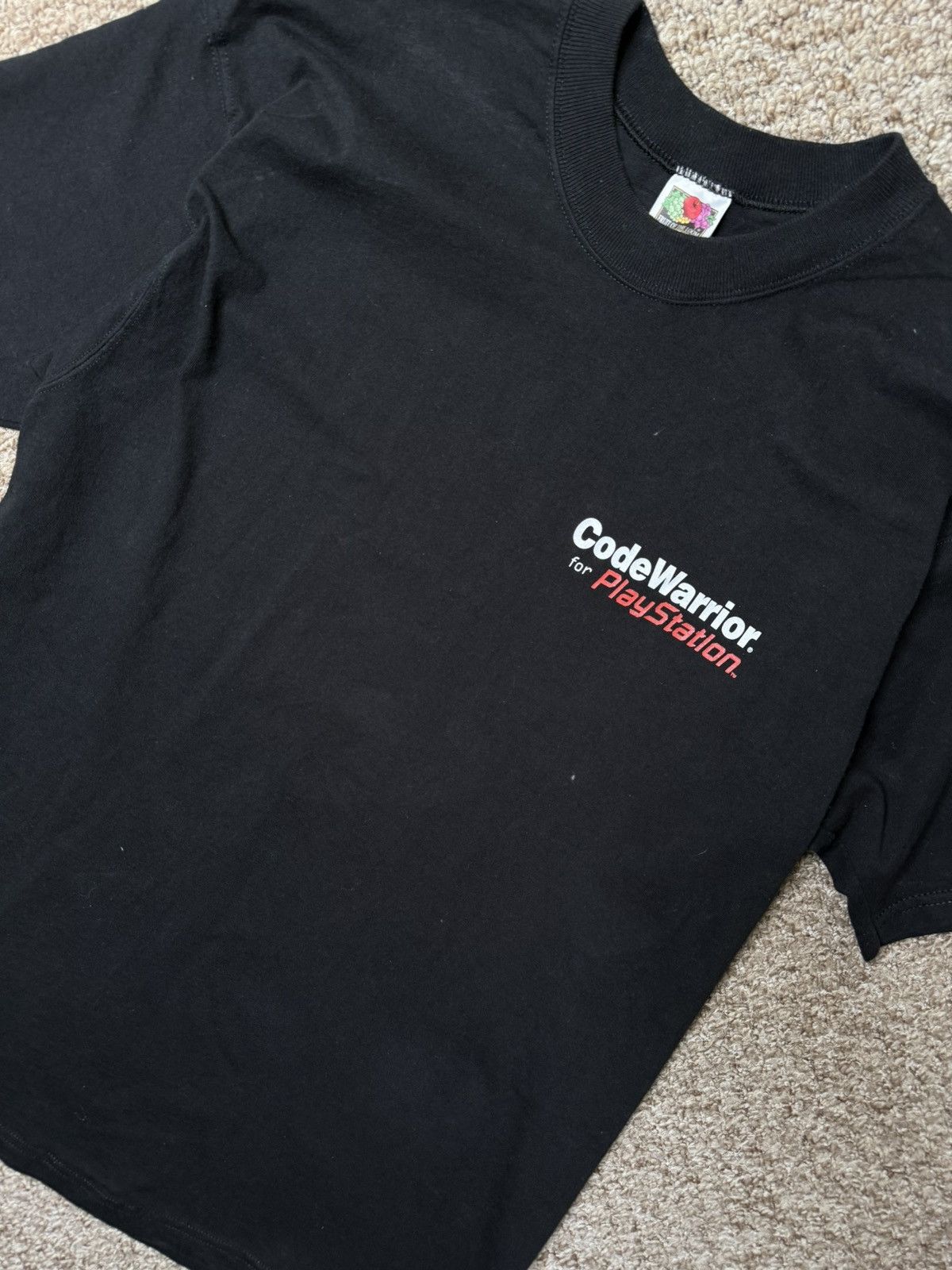 Fruit Of The Loom Vintage PlayStation CodeWarrior Developer T-Shirt L Rare 90s Size US L / EU 52-54 / 3 - 2 Thumbnail