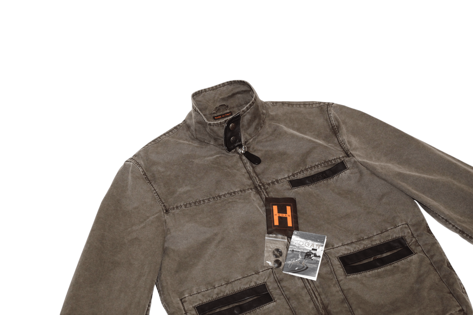 Hogan RARE💥Hogan x Jack Kerouac Project Canvas Casual Jacket Size US M / EU 48-50 / 2 - 5 Thumbnail