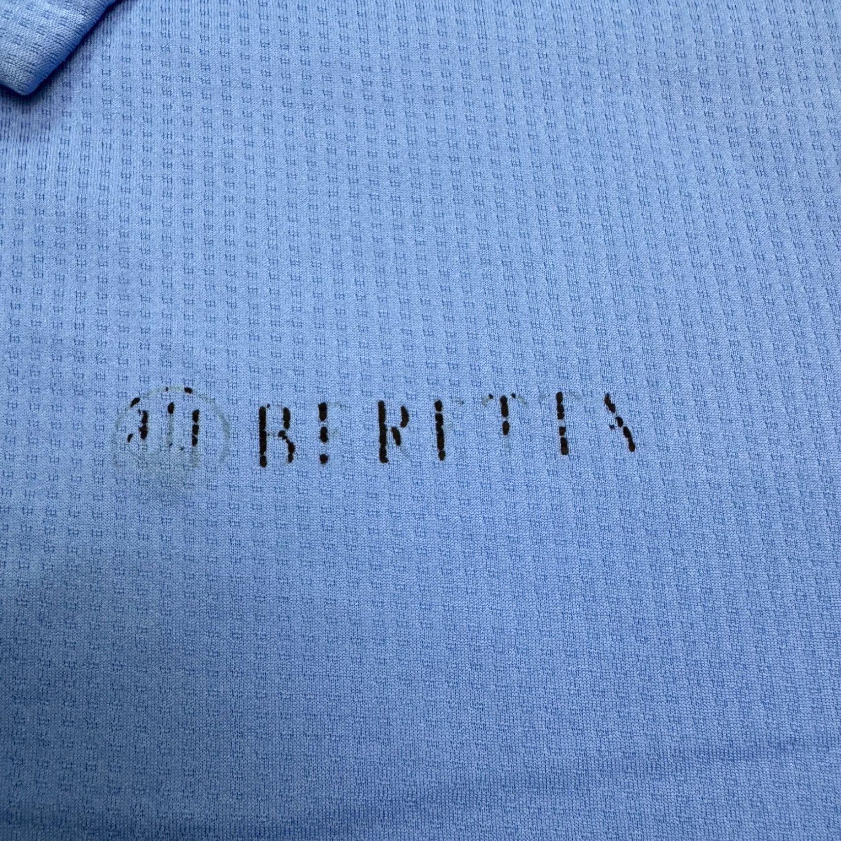 Vintage Beretta Polo Shirt Mens Large Blue Short Sleeve Waffle Performance Golf Active Size US L / EU 52-54 / 3 - 5 Thumbnail