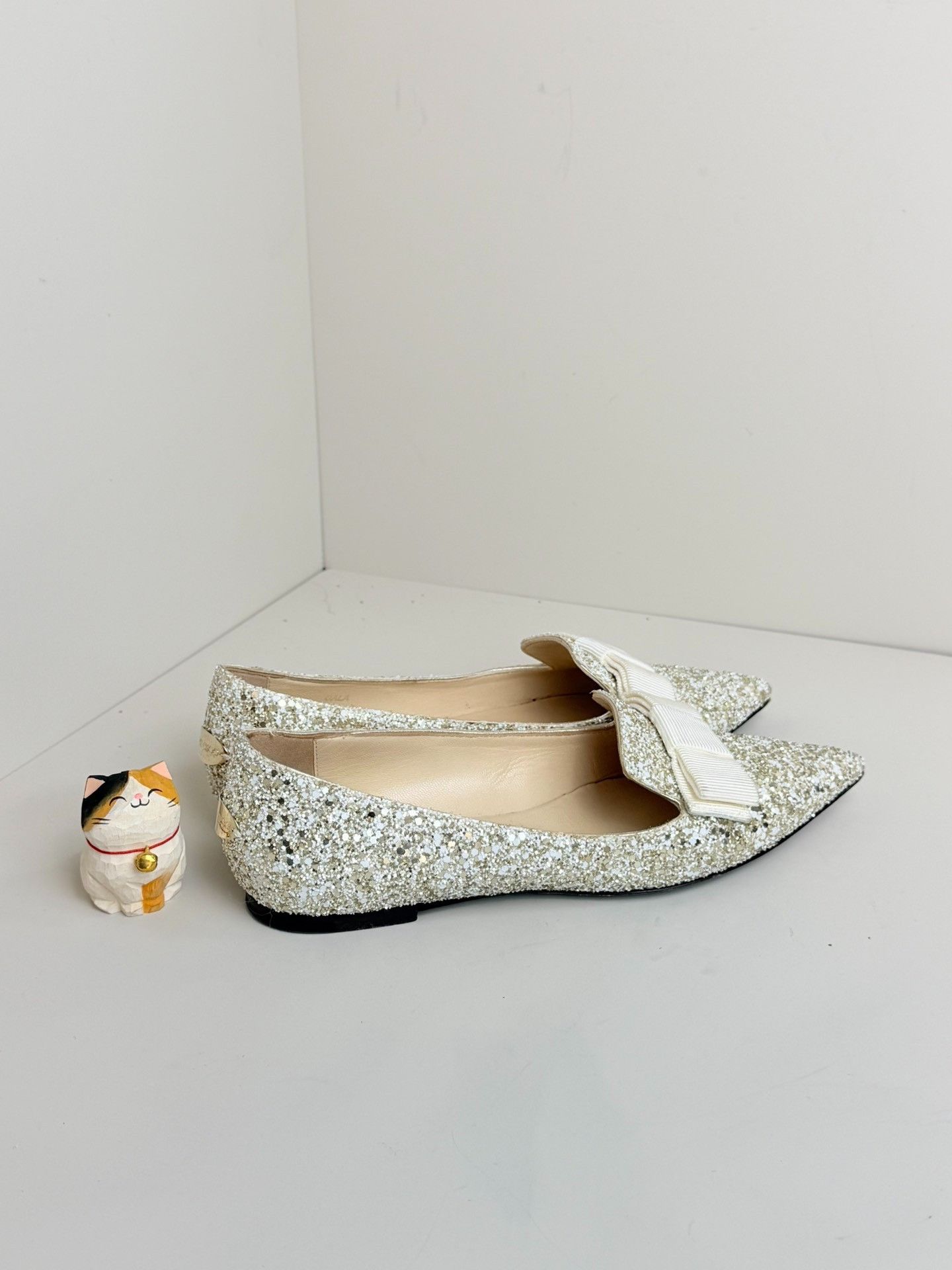 Jimmy Choo Jimmy Choo Silver Lowtop Sneakers us_5 Women Size US 5 / IT 35 - 1 Thumbnail