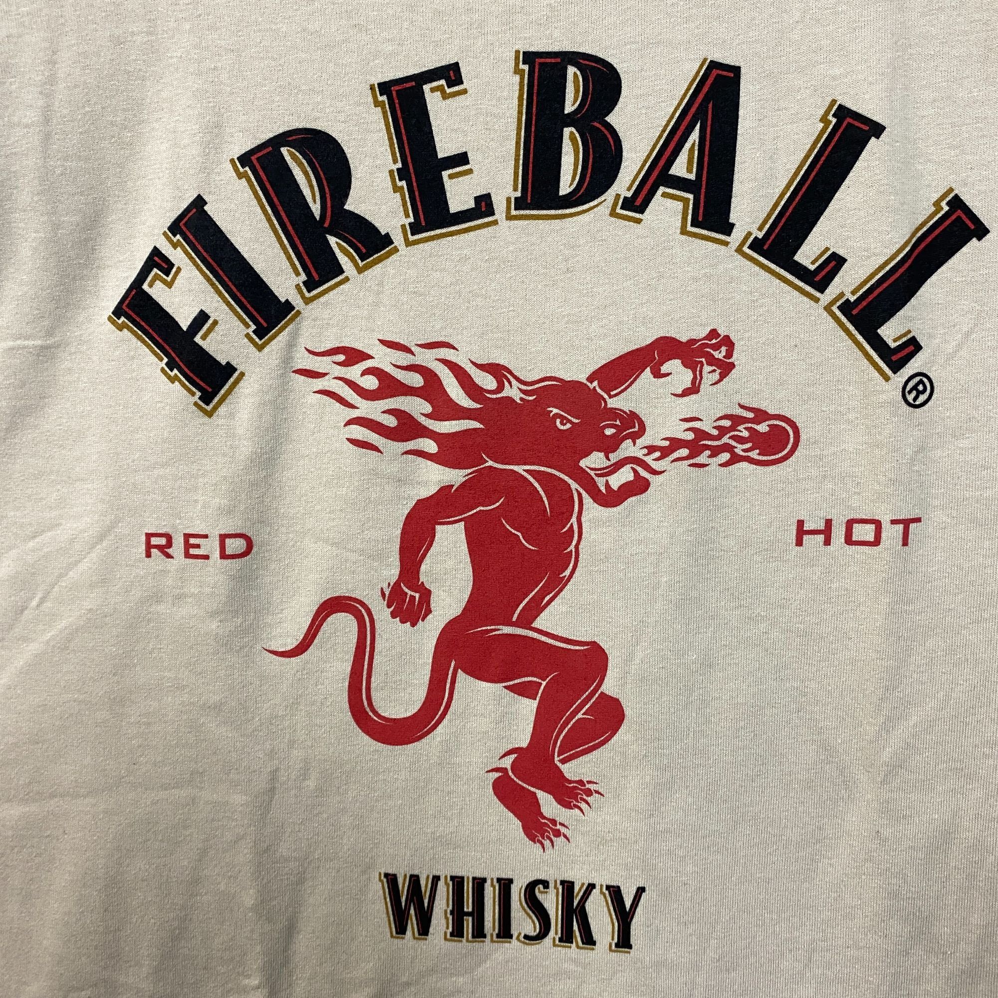 Other Fireball Whiskey Red Hot Logo Poster T-Shirt 2XL Size US XXL / EU 58 / 5 - 2 Thumbnail