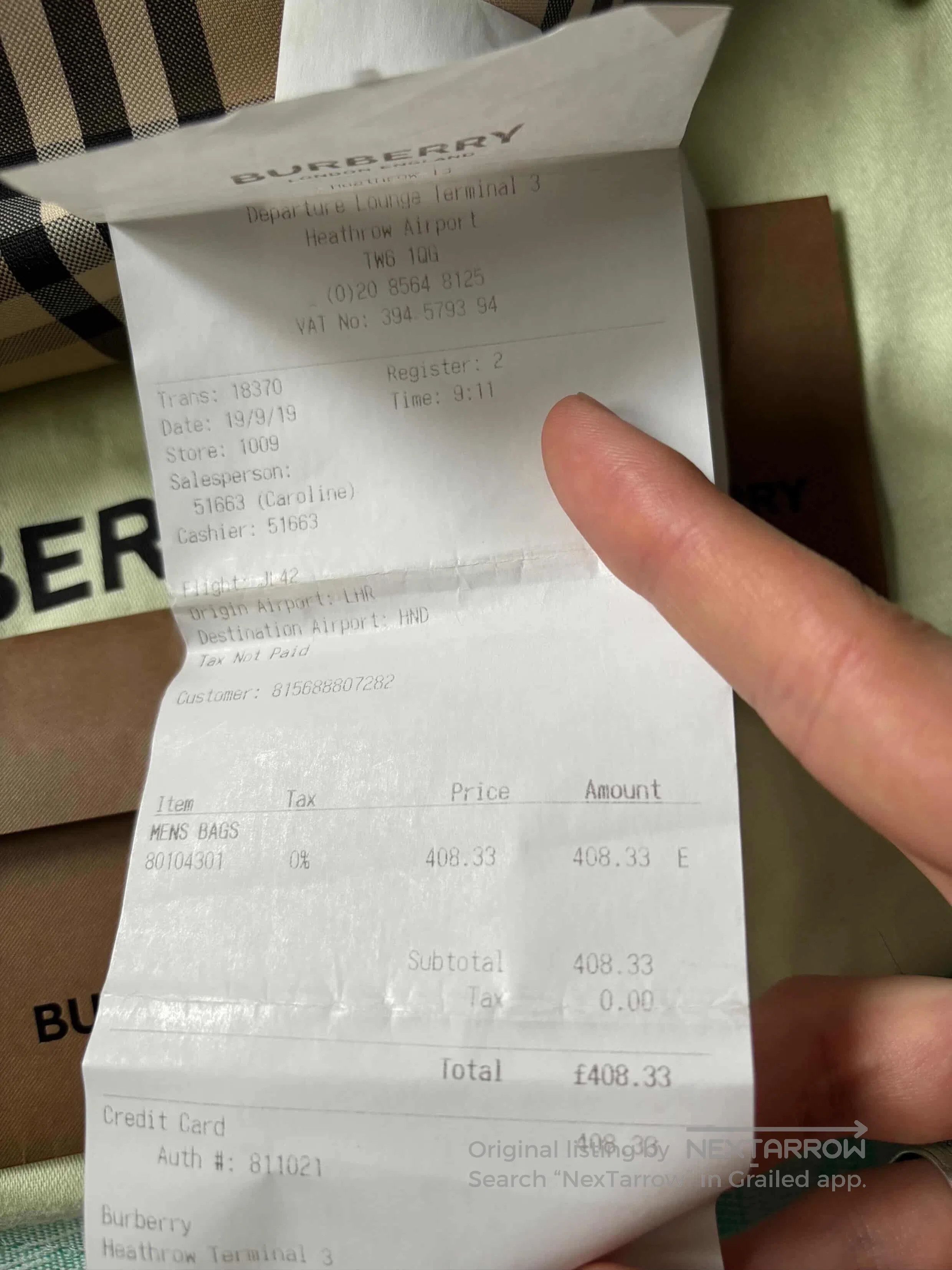 Burberry Burberry Vintage Check Bum Bag . Size ONE SIZE - 8 Thumbnail