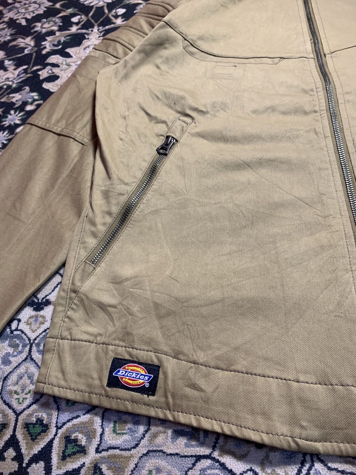 Dickies × Vintage 90s DICKIES TEXAS BIKER JACKET GOOD CONDITION Size US M / EU 48-50 / 2 - 5 Thumbnail