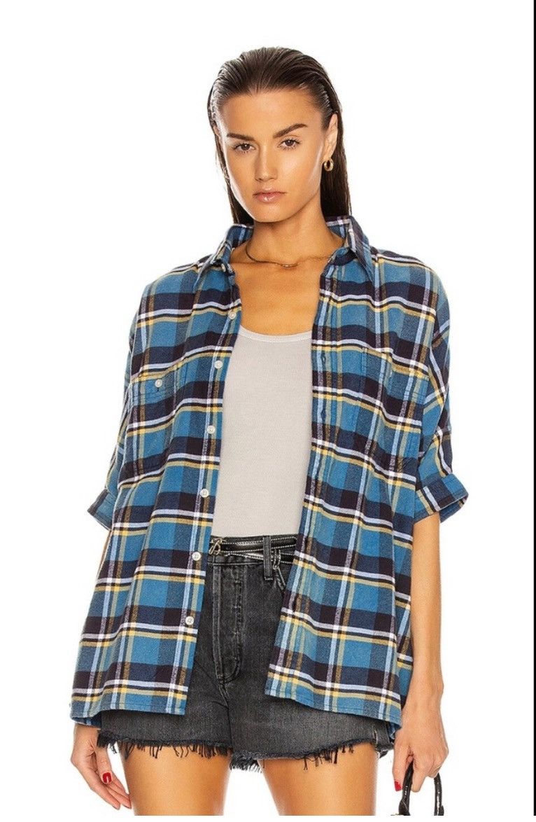 R13 Oversized boxy shirt. Medium Size M / US 6-8 / IT 42-44 - 3 Thumbnail
