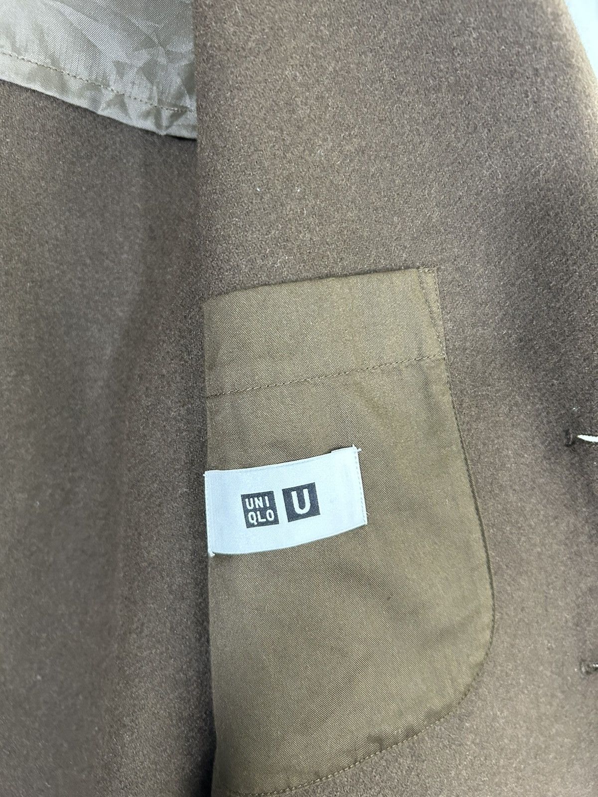 Lemaire × Uniqlo 🔥Lemaire❌Uniqlo Wool Button Coat Size US M / EU 48-50 / 2 - 10 Thumbnail