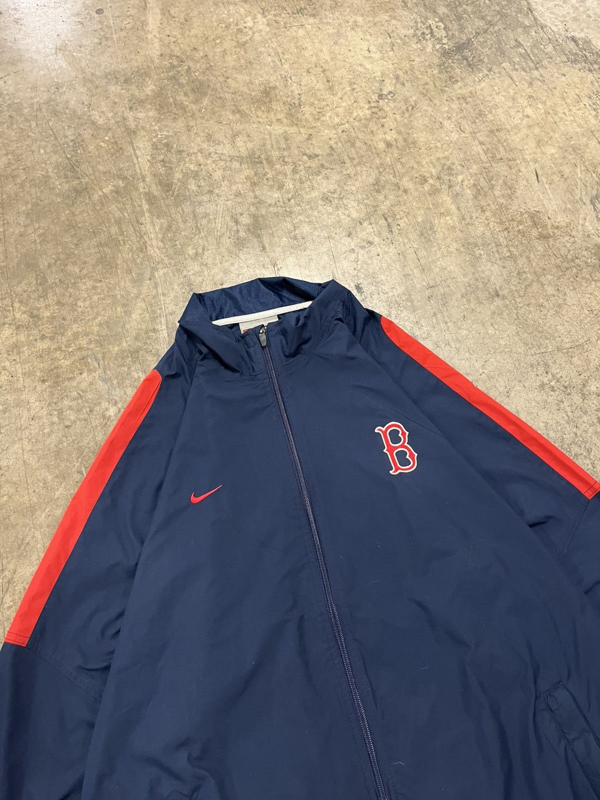 Nike × Vintage Nike Boston Red Sox lightweight pull over hype rare sports Size US XL / EU 56 / 4 - 5 Thumbnail