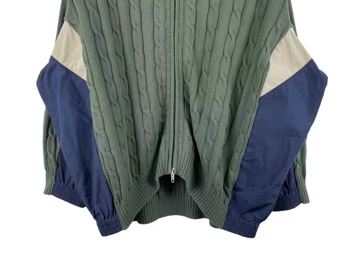 Balenciaga Balenciaga 26SS Patched Zip-Up Sweater Size US XS / EU 42 / 0 - 4 Thumbnail