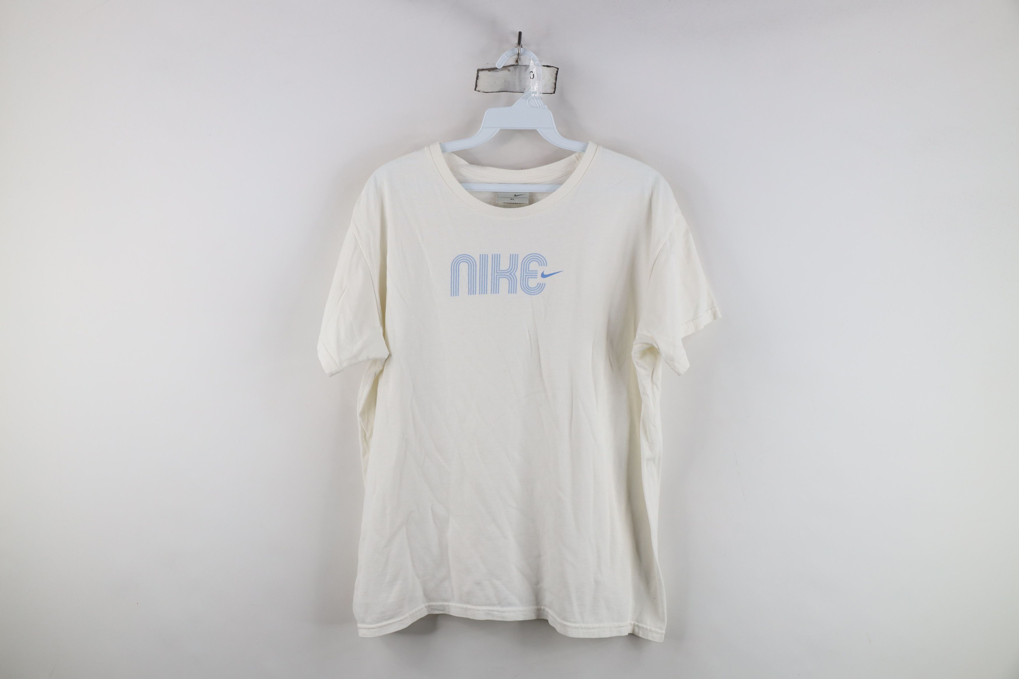 Nike Vintage Y2K Nike Travis Scott Center Swoosh T-Shirt White Size XL / US 12-14 / IT 48-50 - 1 Thumbnail
