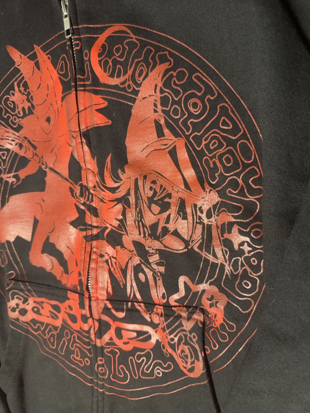 Designer × Vintage Dark Magician and Dark Magician Girl Hoodie Size US M / EU 48-50 / 2 - 3 Thumbnail