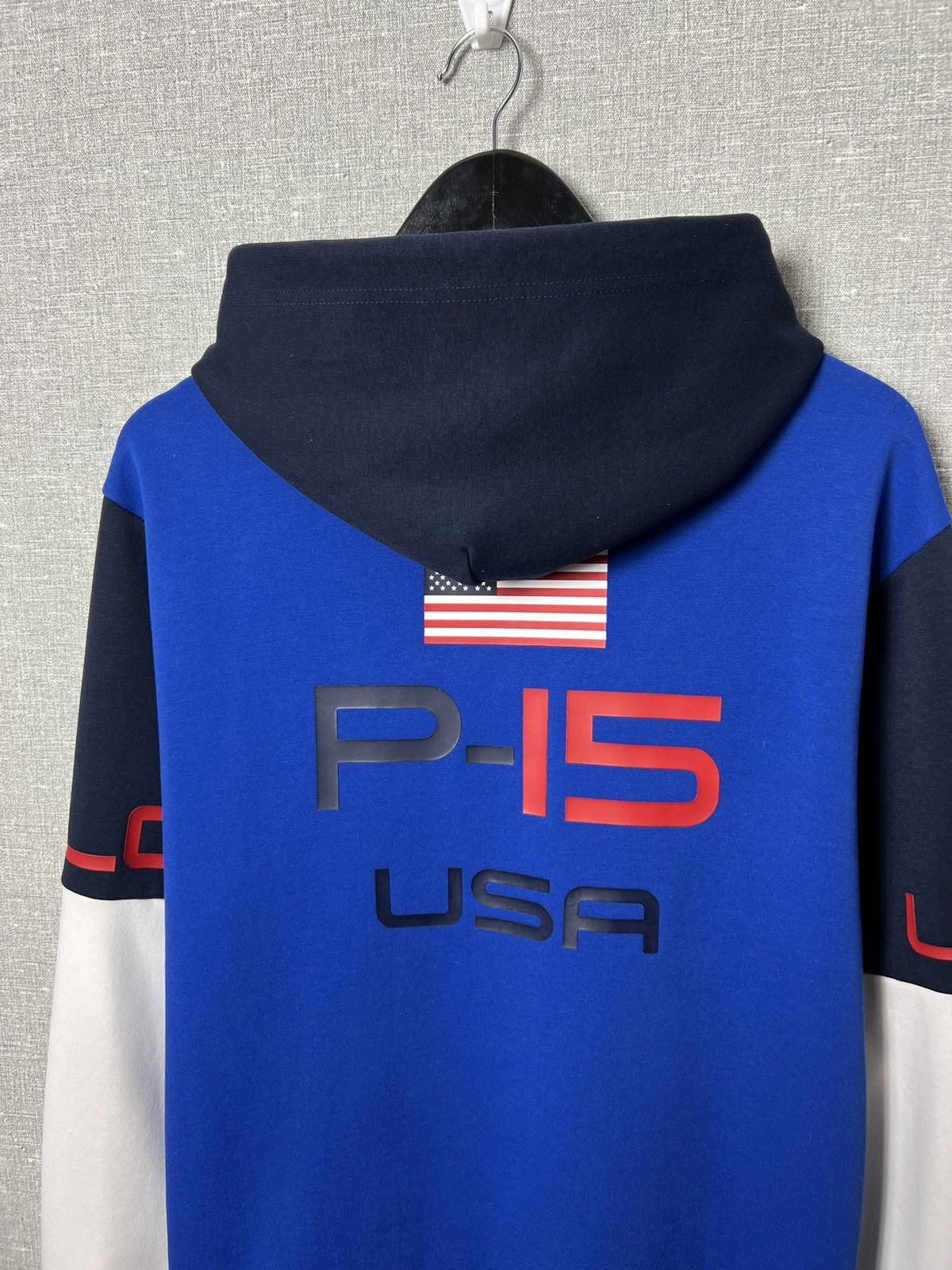 Polo Ralph Lauren Polo Ralph Lauren P-15 Offshore USA Big Logo Hoodie Size US L / EU 52-54 / 3 - 13 Thumbnail