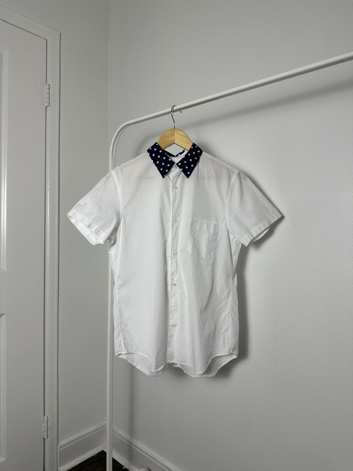 Comme des Garcons Comme Des Garçons Comme Des Garçons Polka Dot Collar Shirt Size L / US 10 / IT 46 - 1 Thumbnail