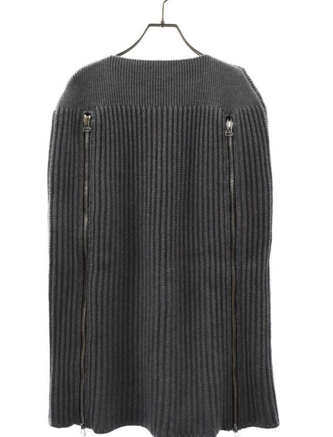 Raf Simons Raf Simons Chain cloak sweater Size US M / EU 48-50 / 2 - 1 Thumbnail